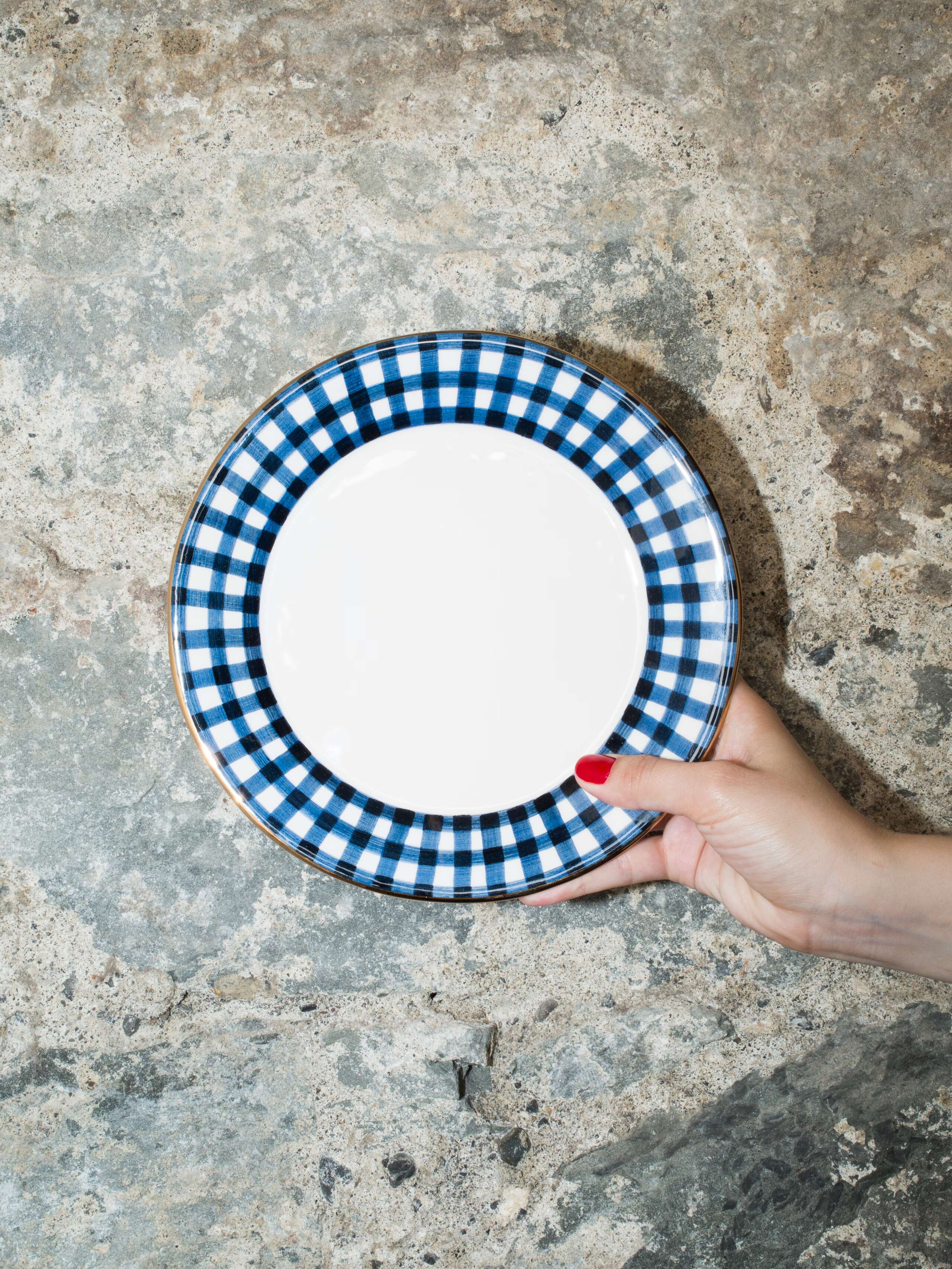 person holding plate