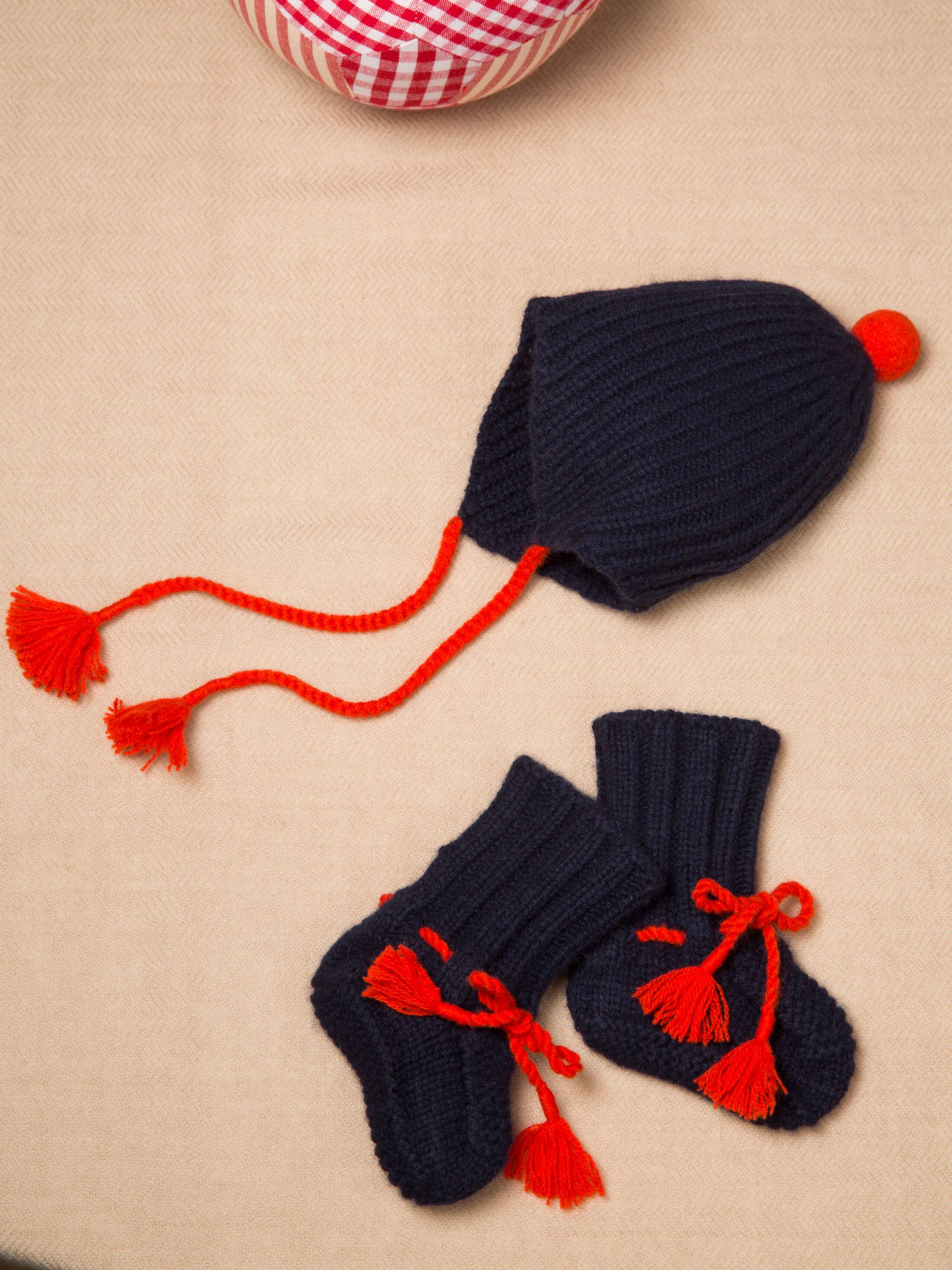 hat and socks