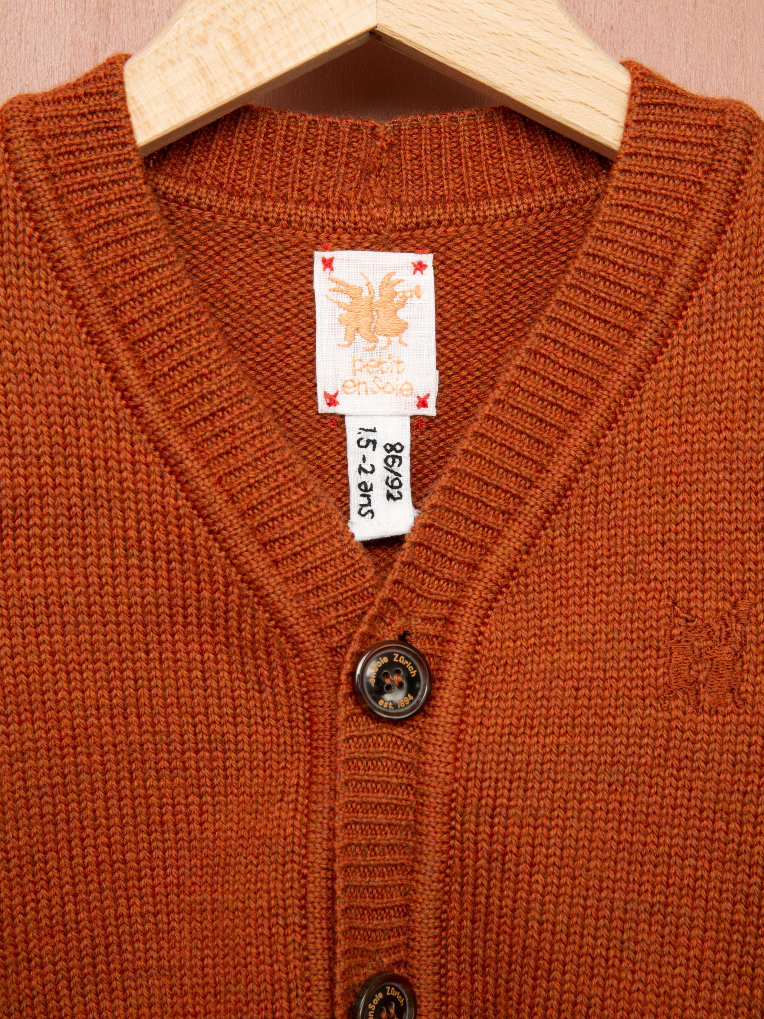 knitted cardigan 