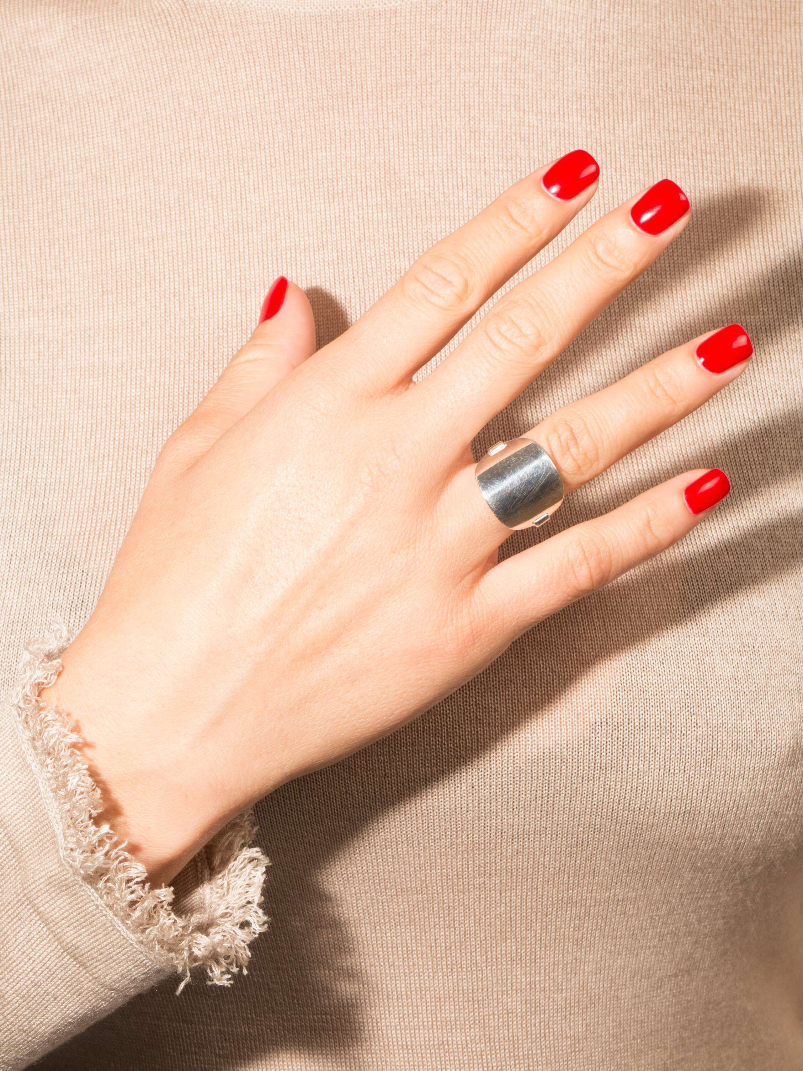plain tag ring 