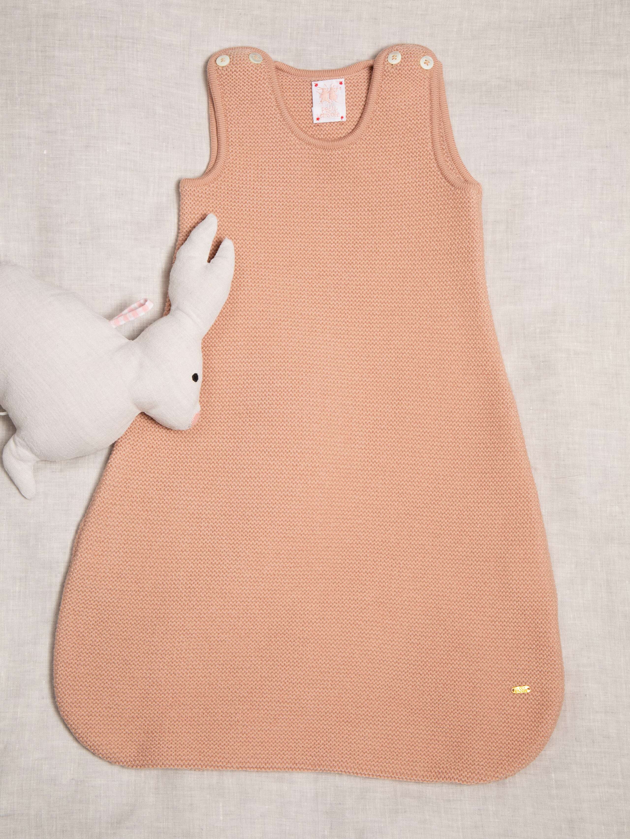 Baby sleeping bag knitted 