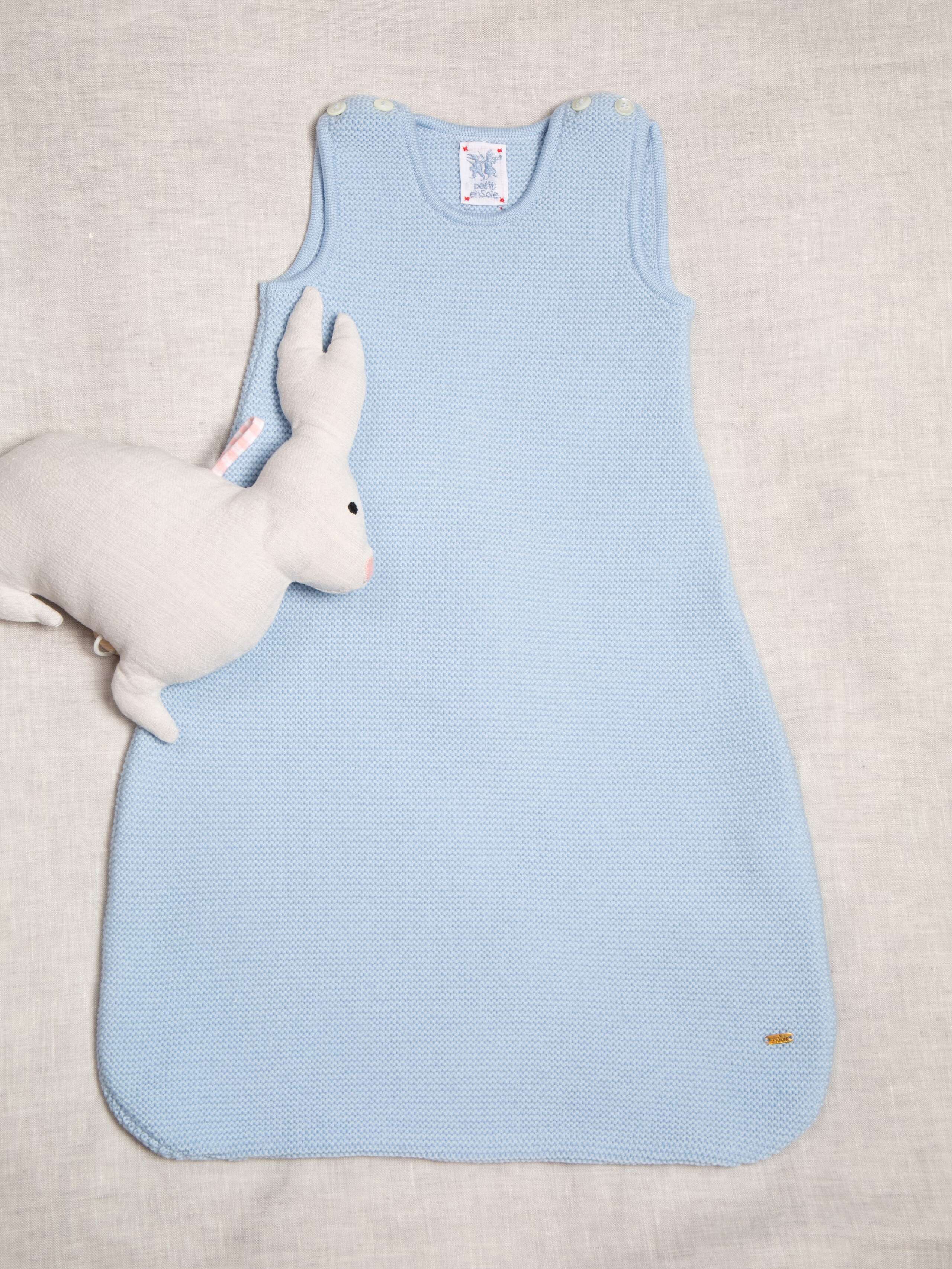 Baby sleeping bag knitted 