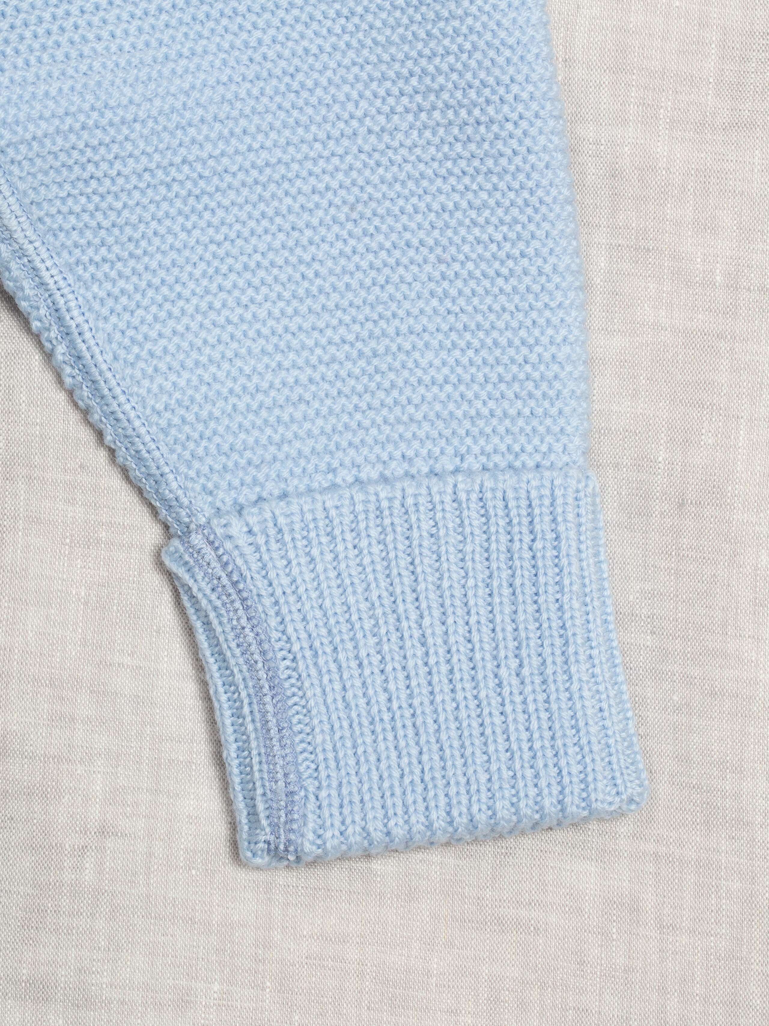 Knitted baby leggings 
