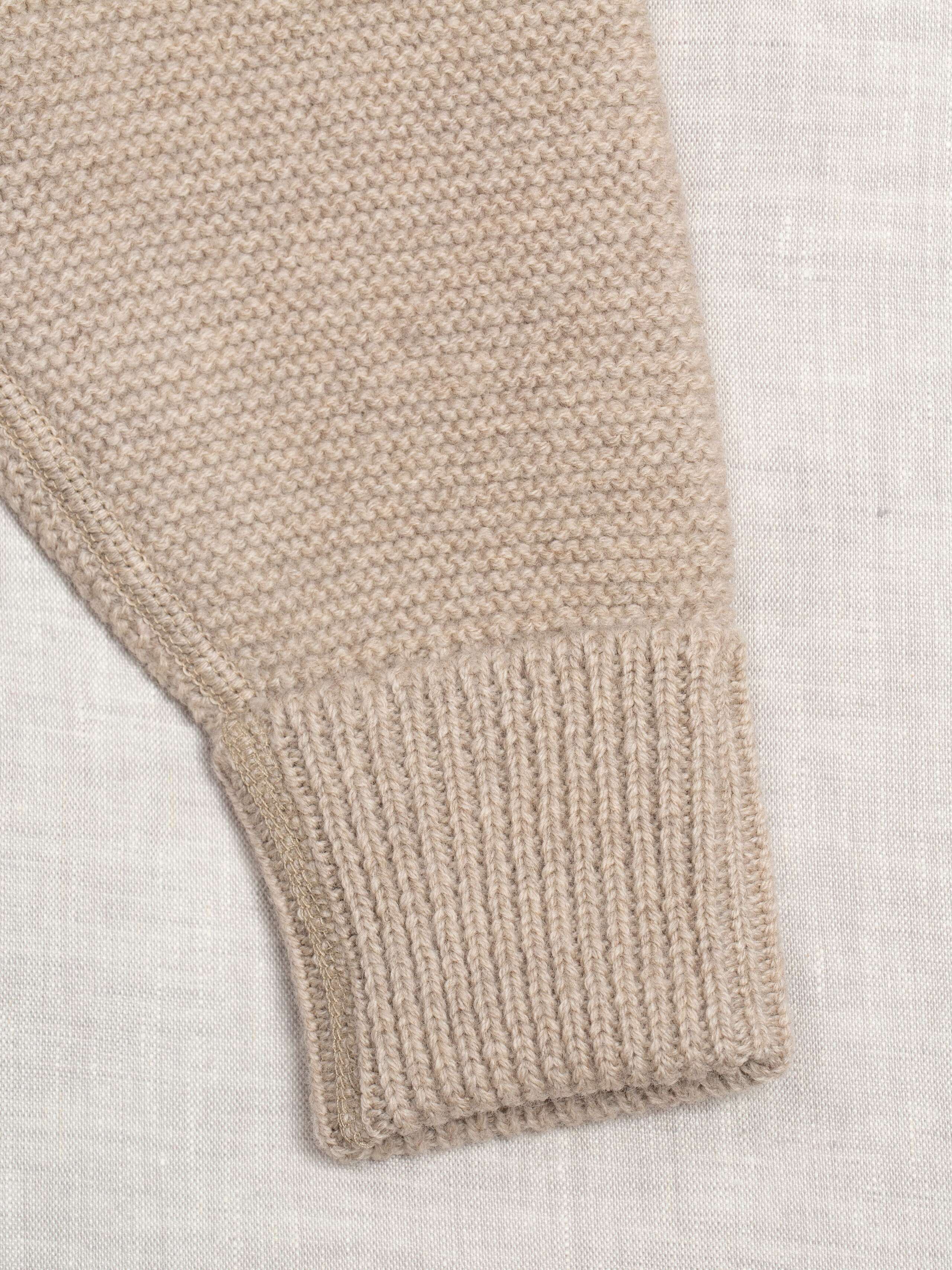 Knitted baby leggings 
