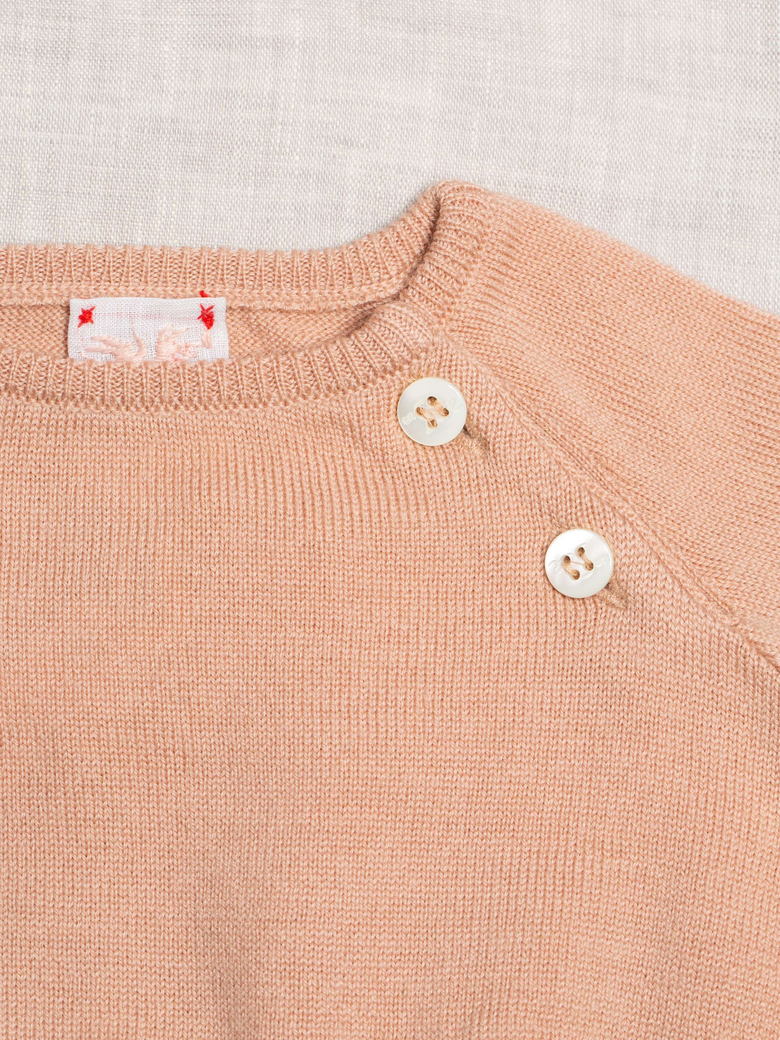 knitted baby sweater 