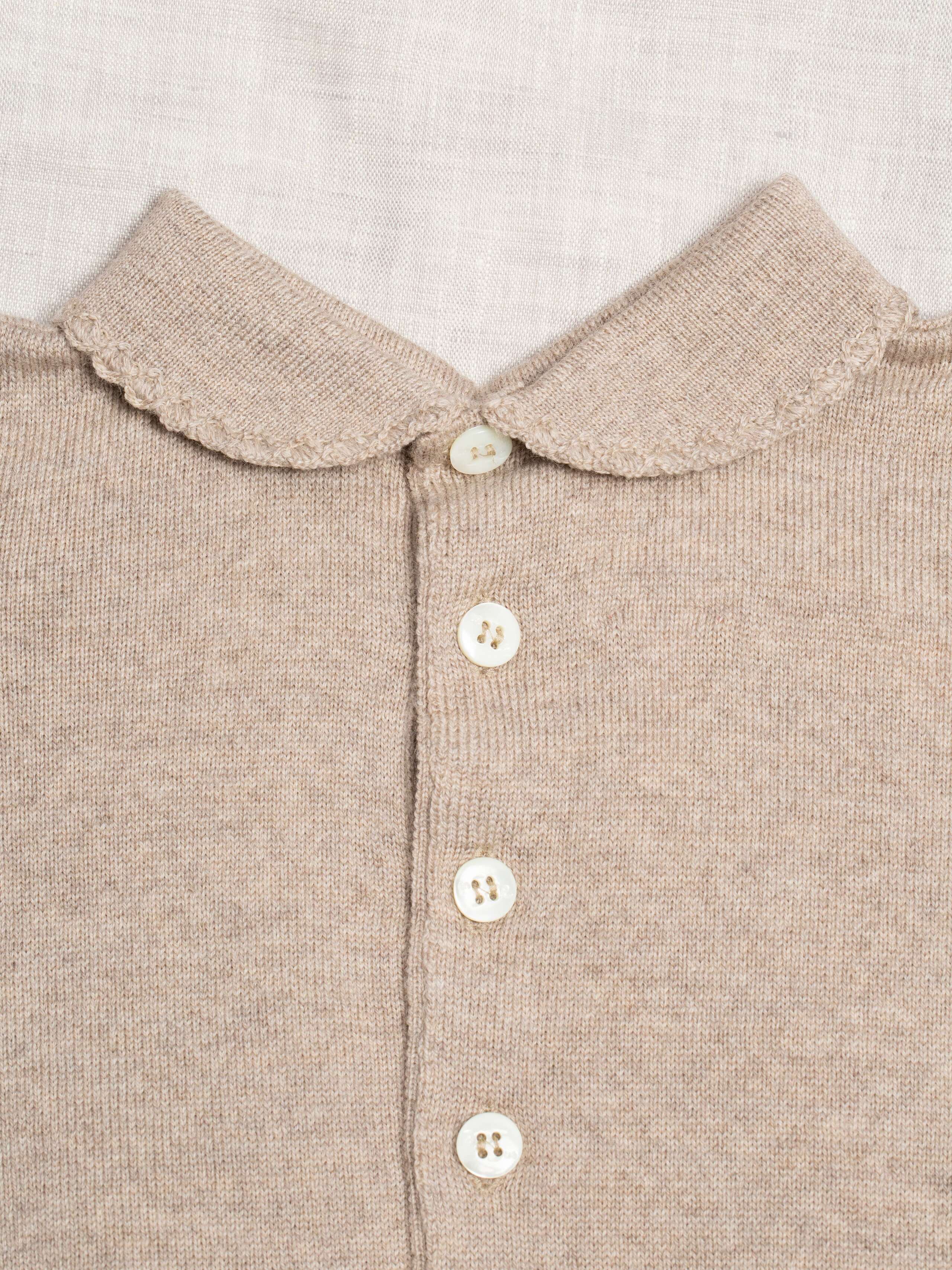 knitted baby romper