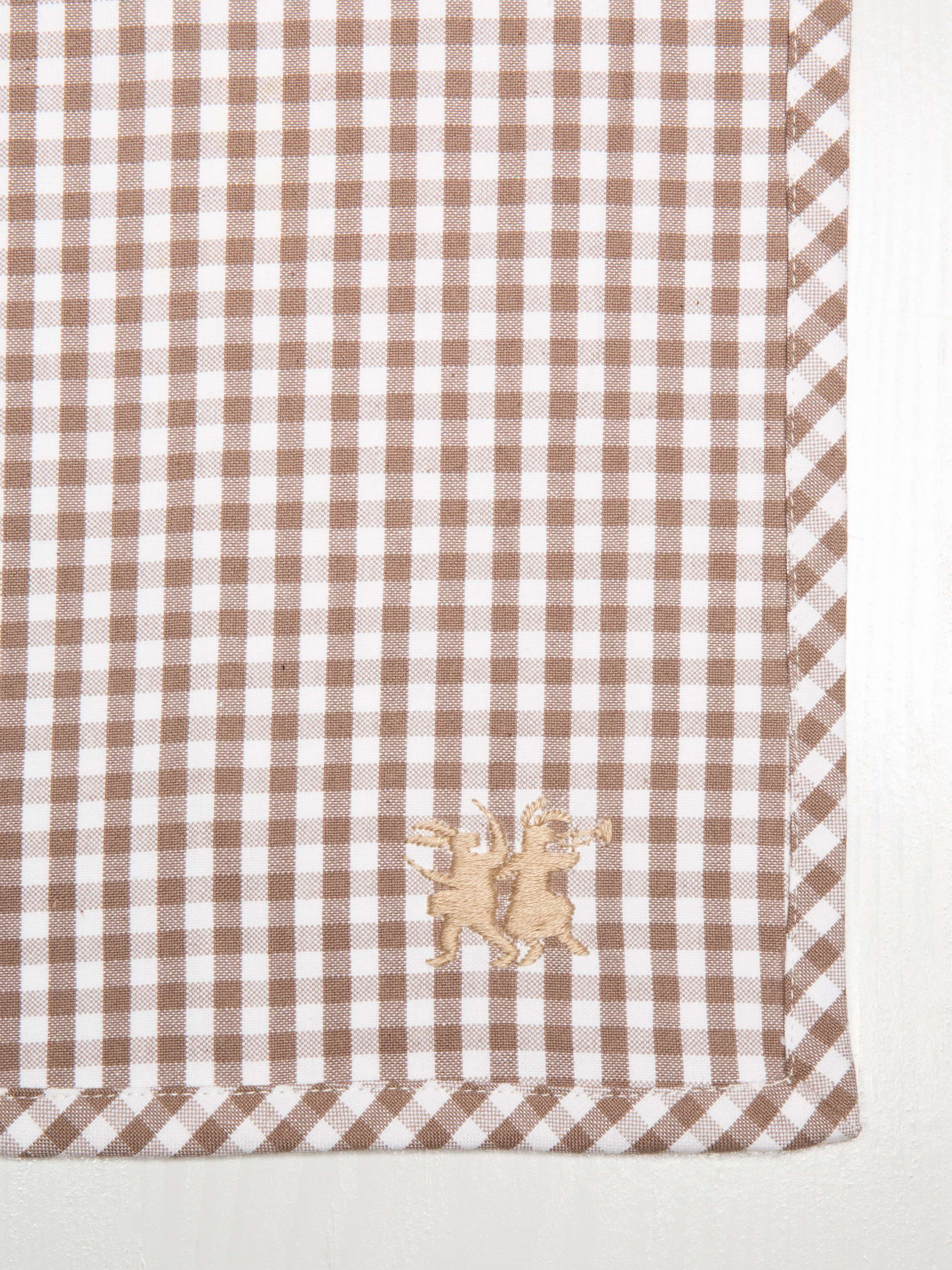 Baby bib vichy 