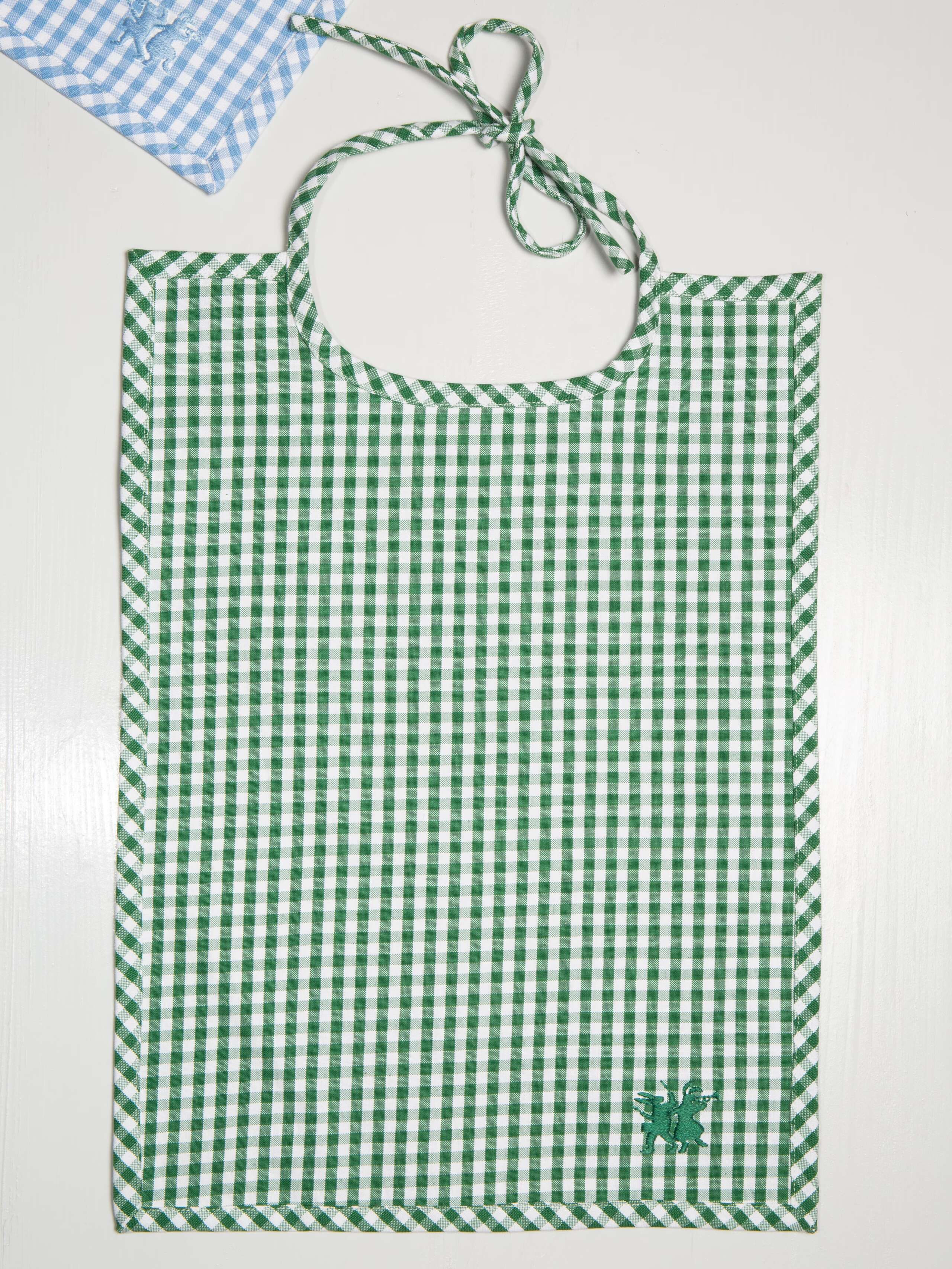 Baby bib vichy 