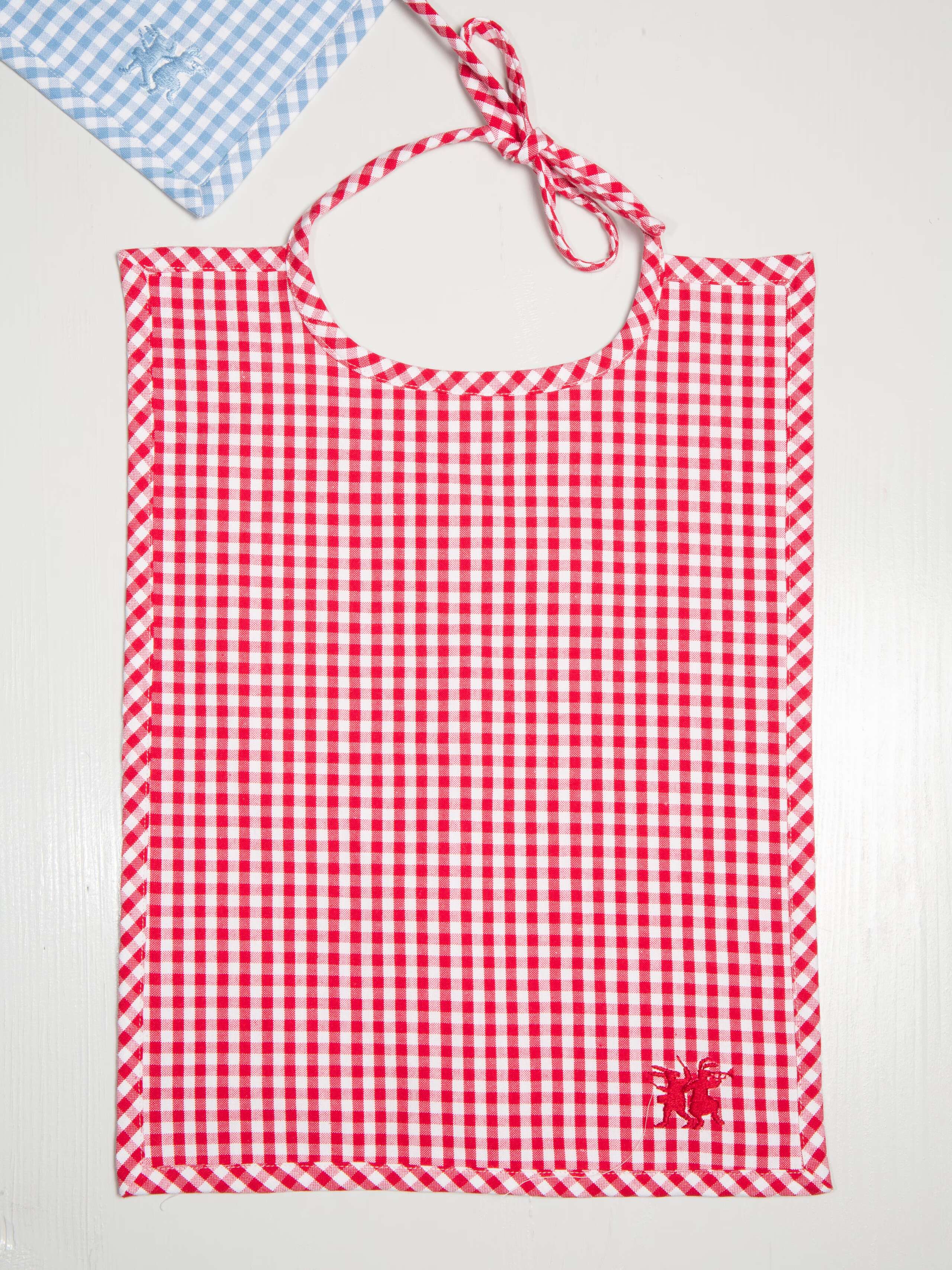 Baby bib vichy 