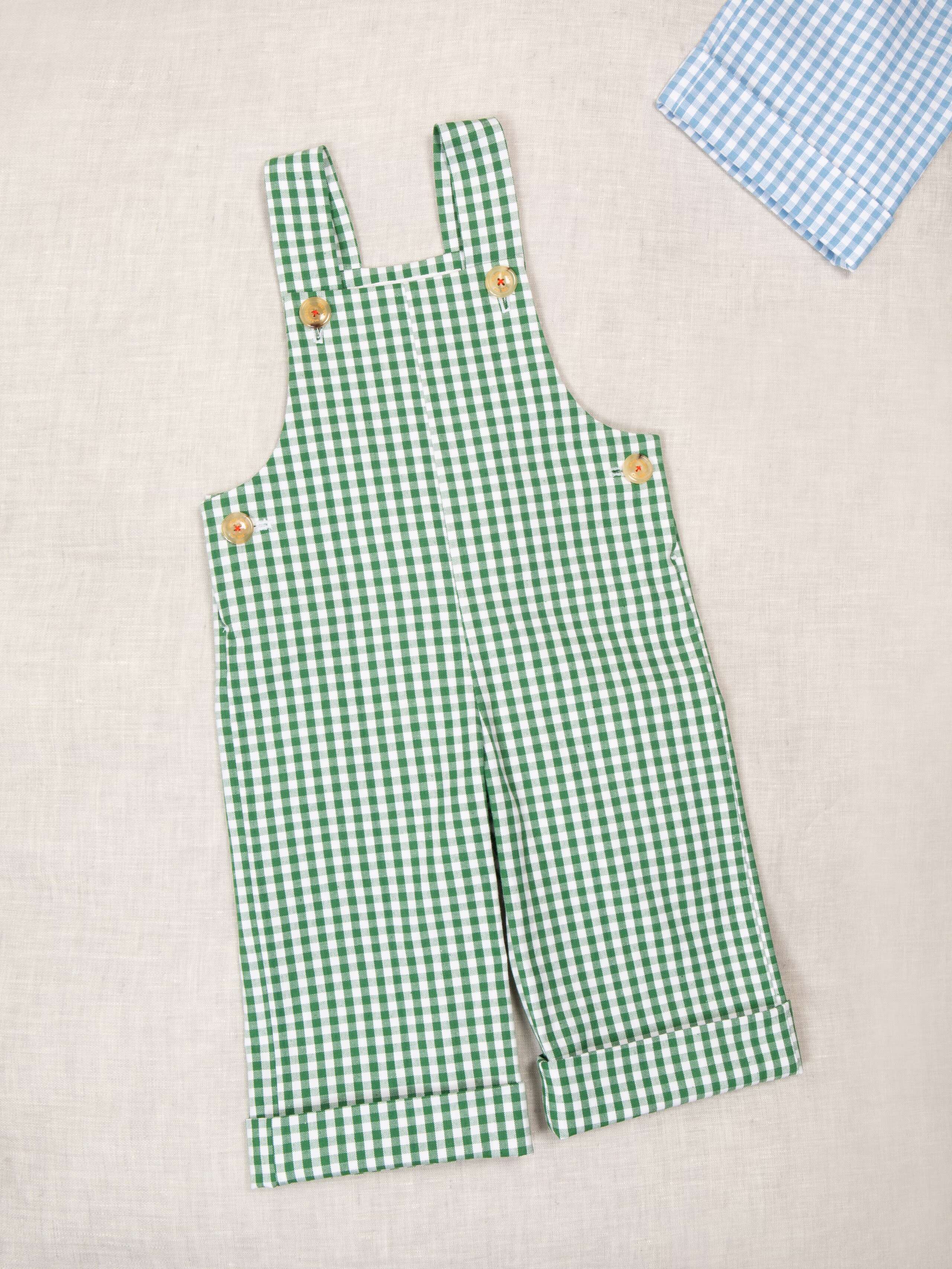 Baby overalls vichy 