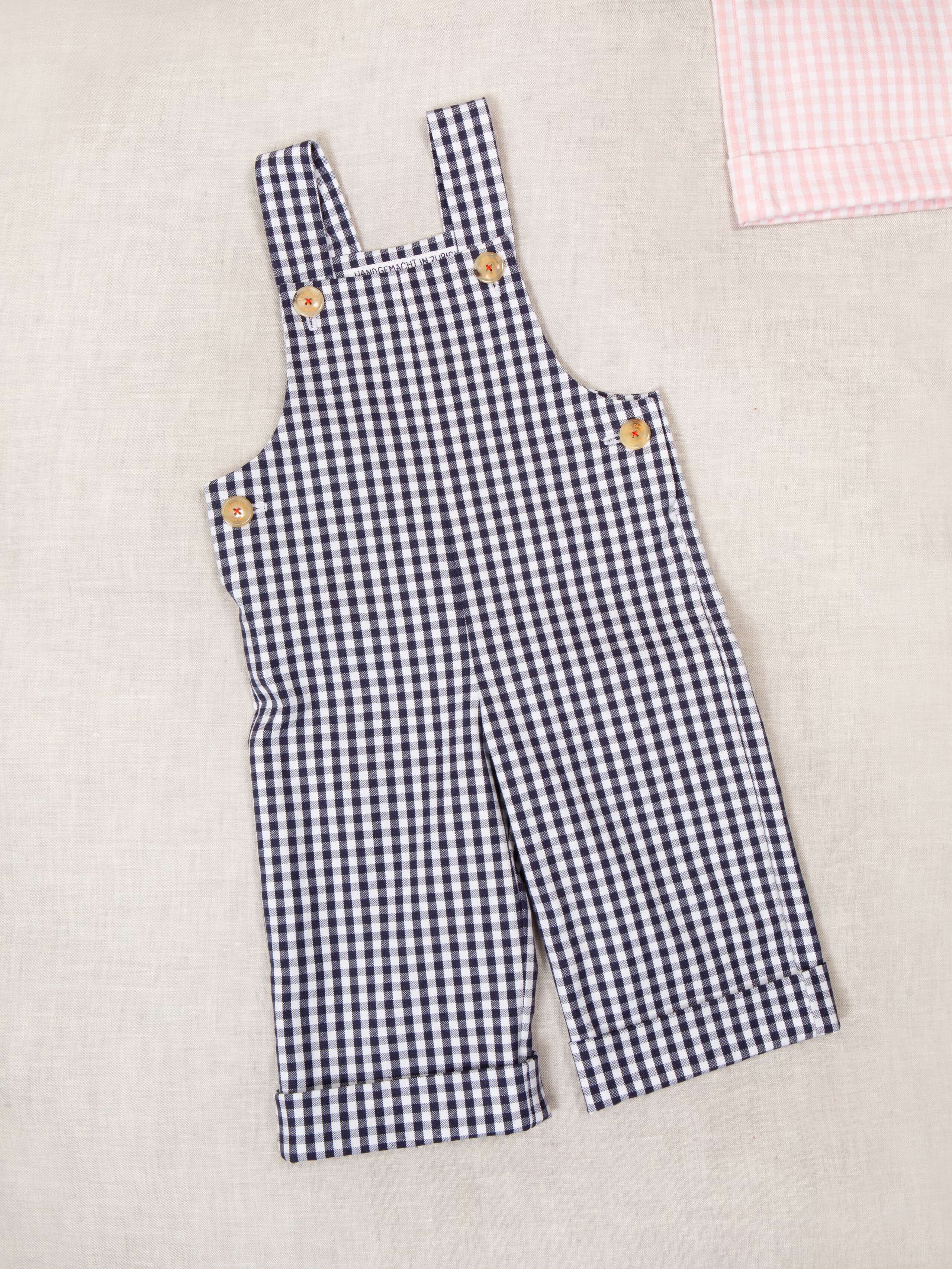 Baby overalls vichy 