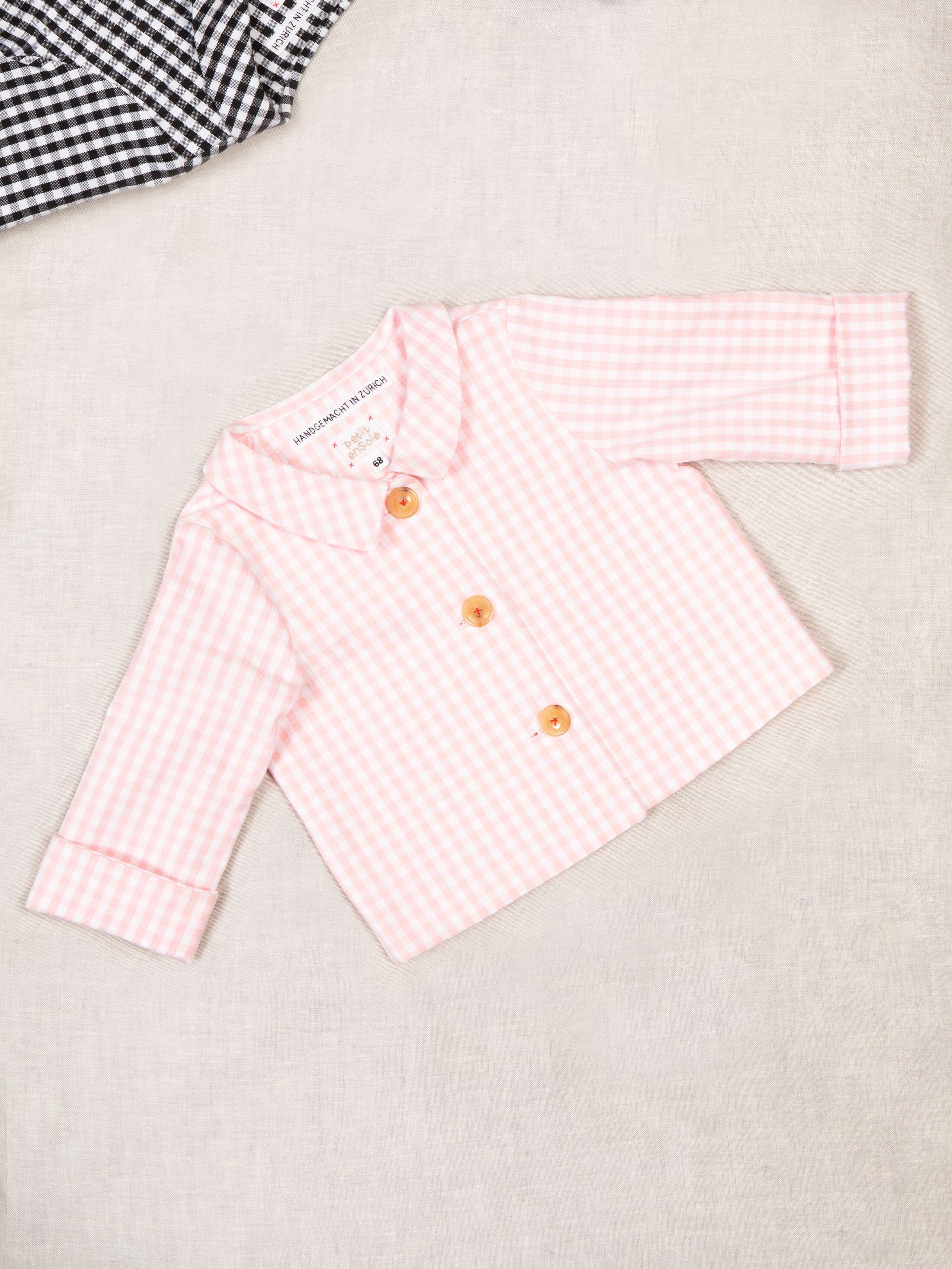 Baby jacket vichy 