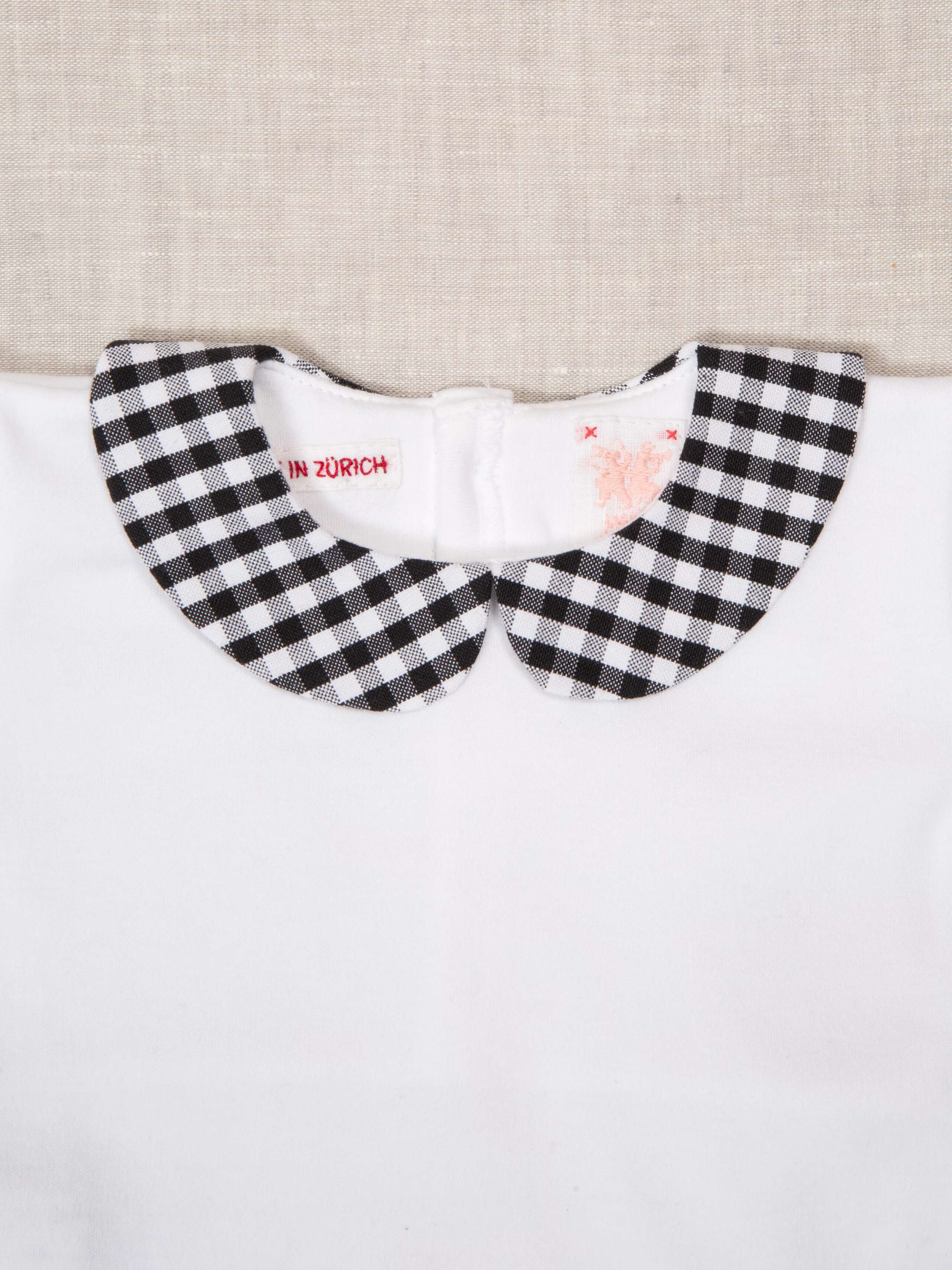 Baby body vichy collar 