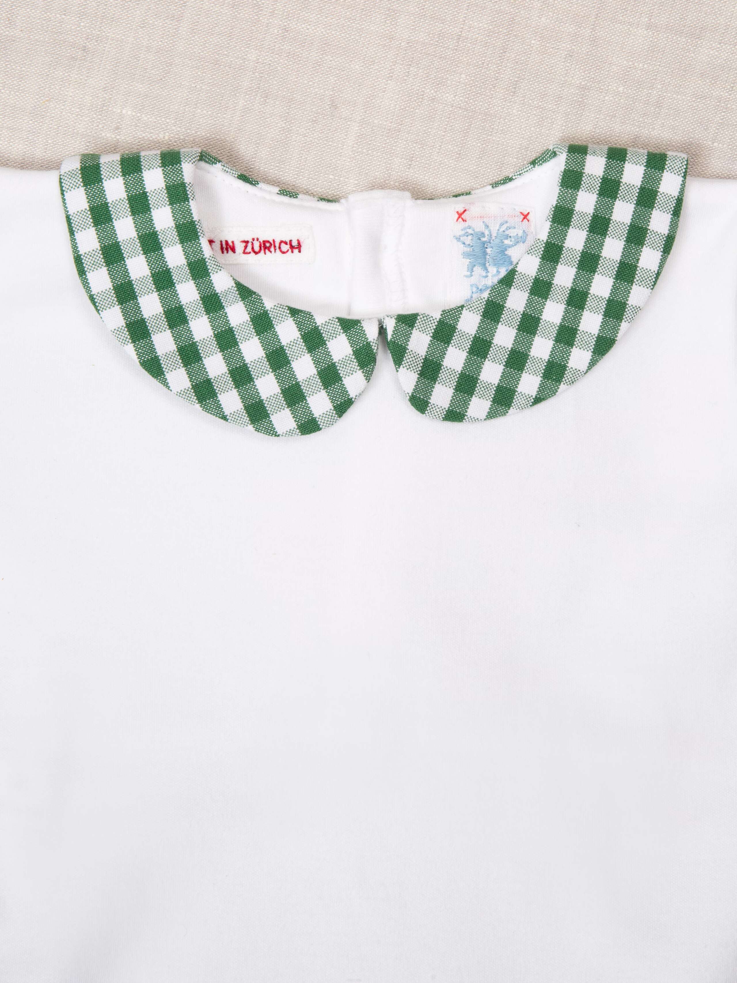 Baby body vichy collar 
