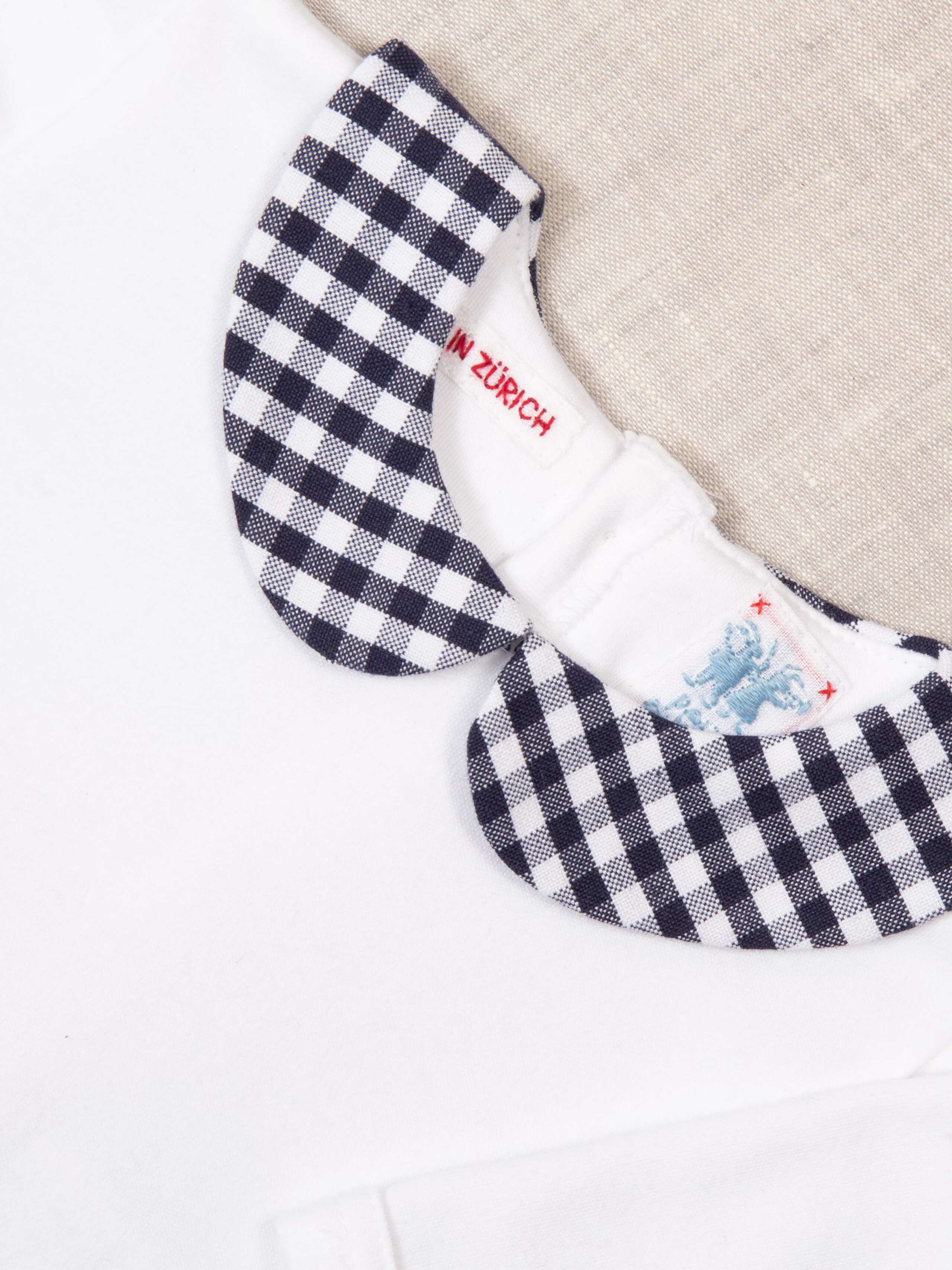 Baby body vichy collar 