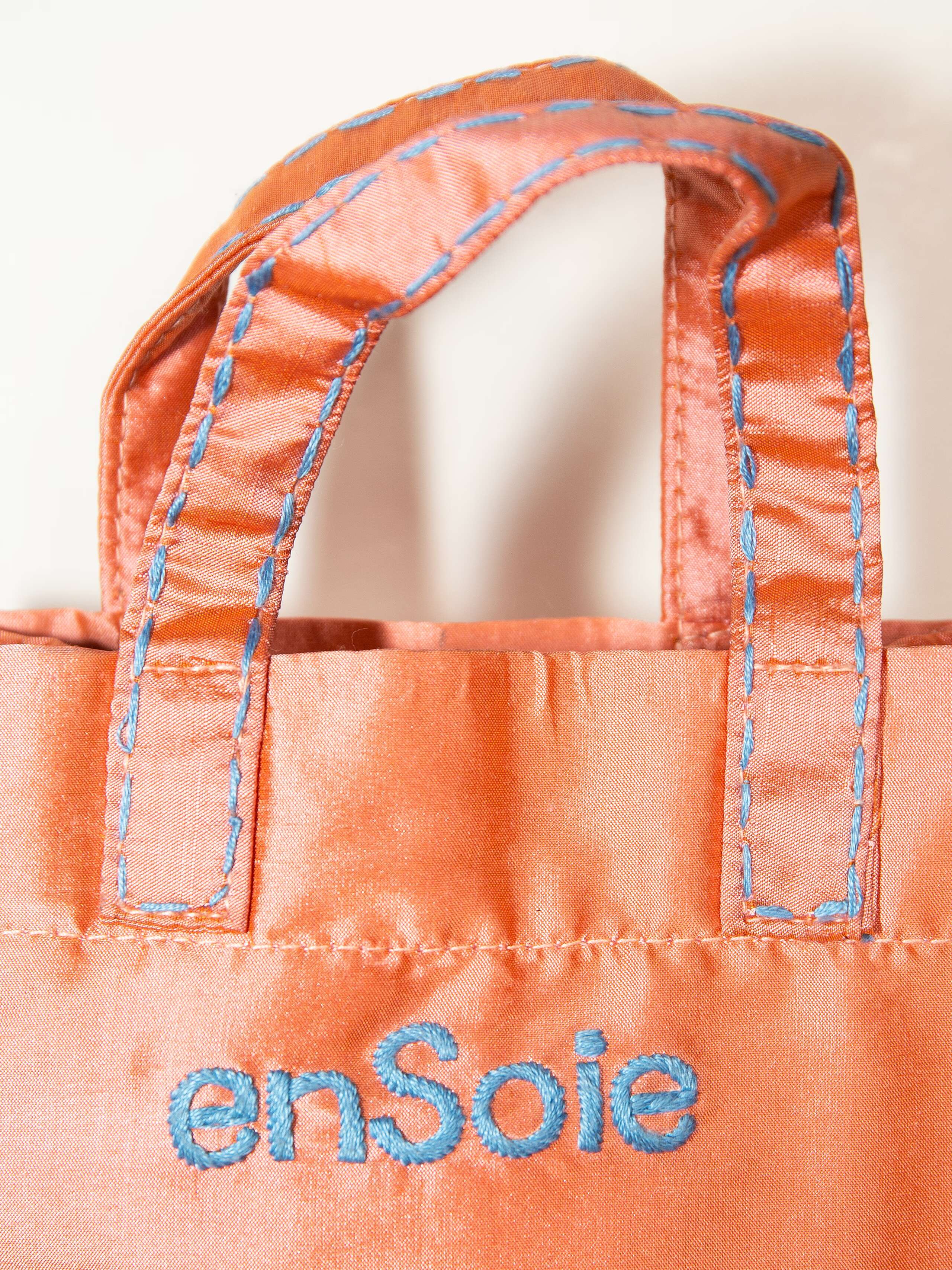 Cabas bag micro doupion