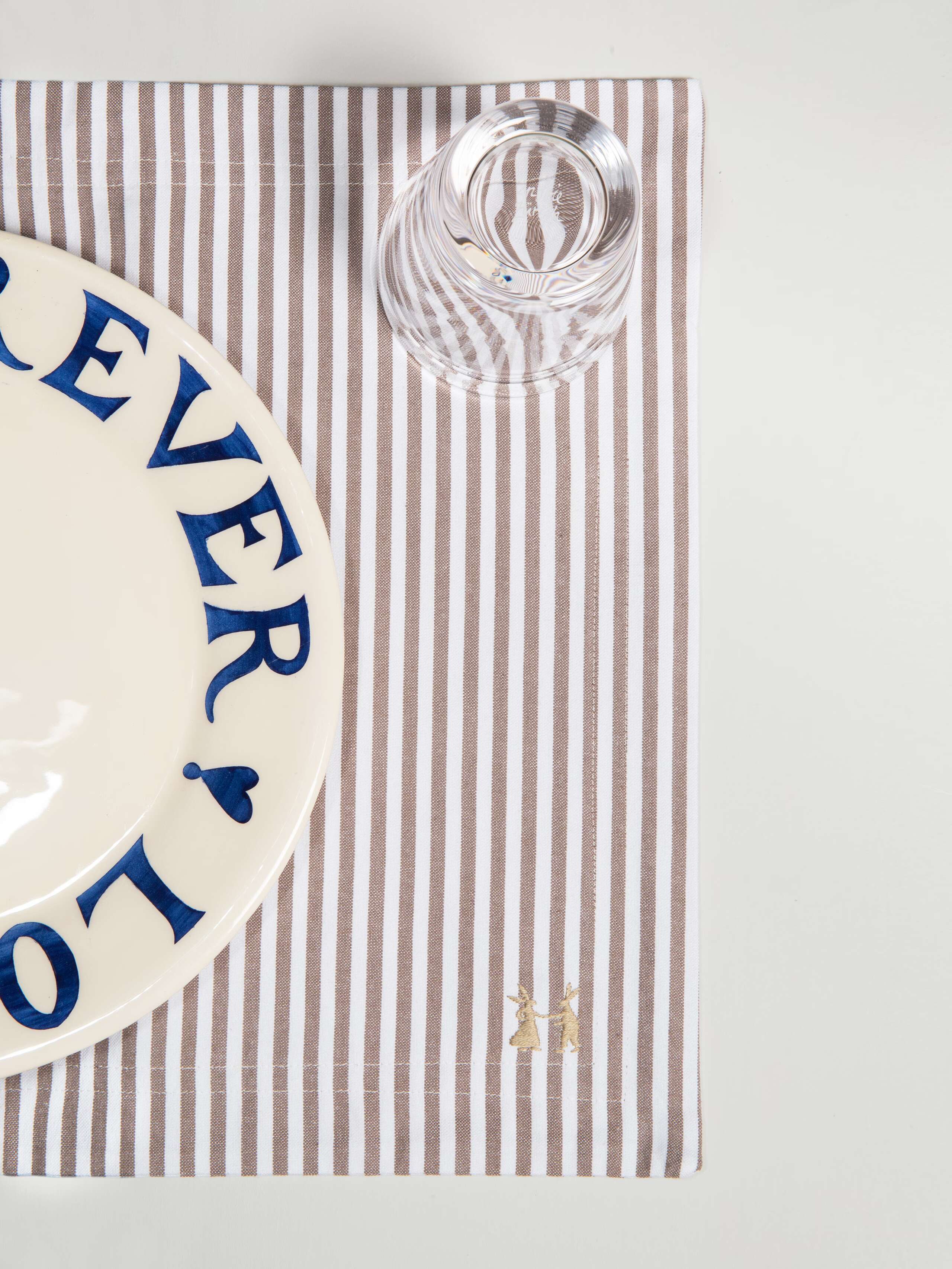 placemat striped 