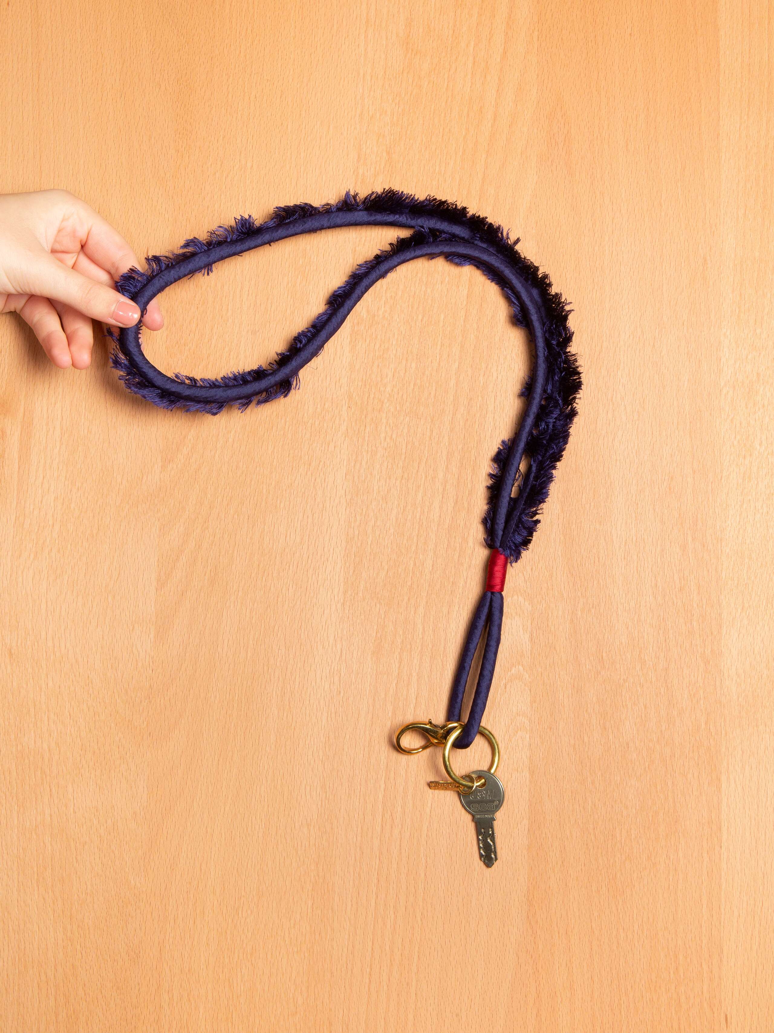Fringes keychain doupion 