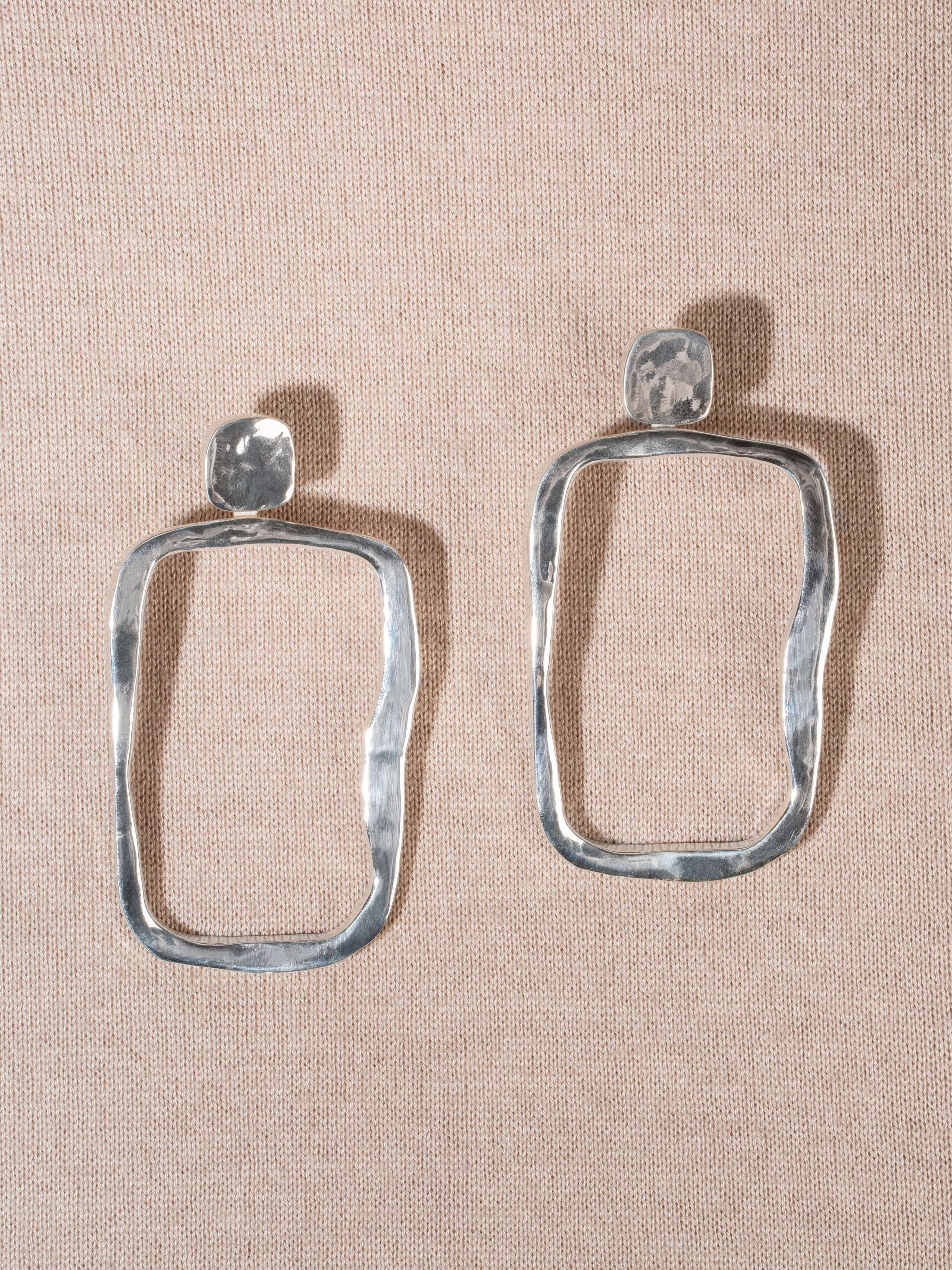 Frame Ear Studs L