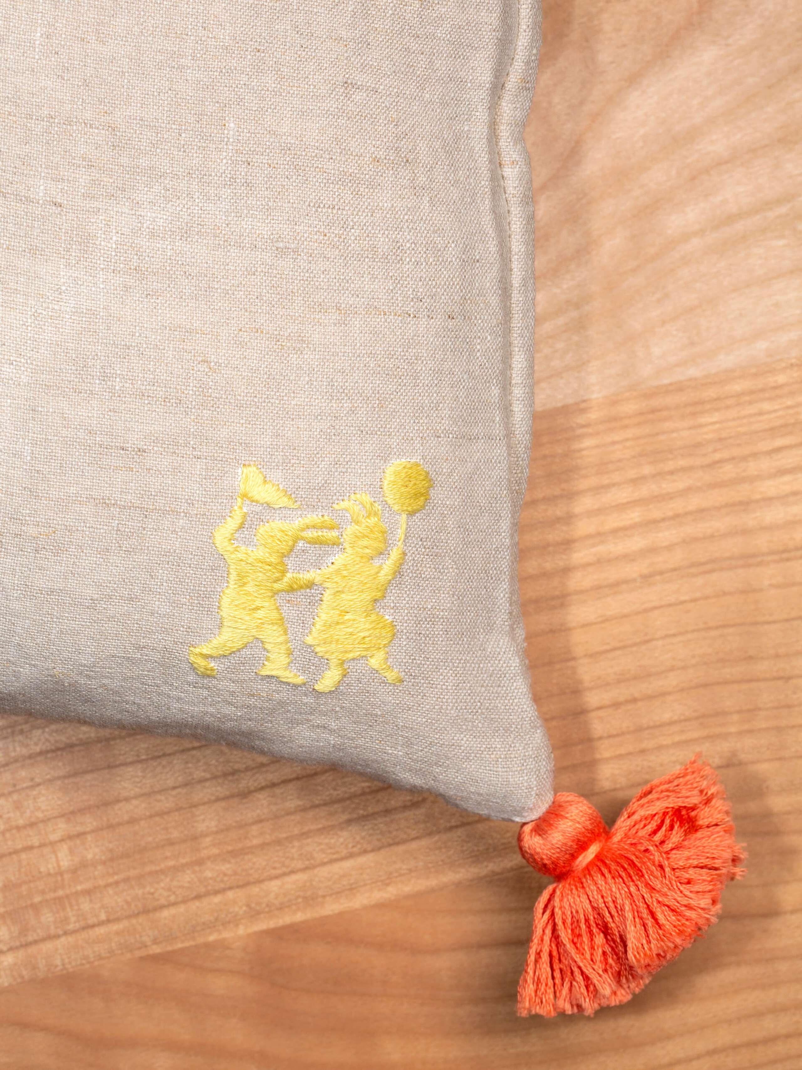Rabbit pillow cover