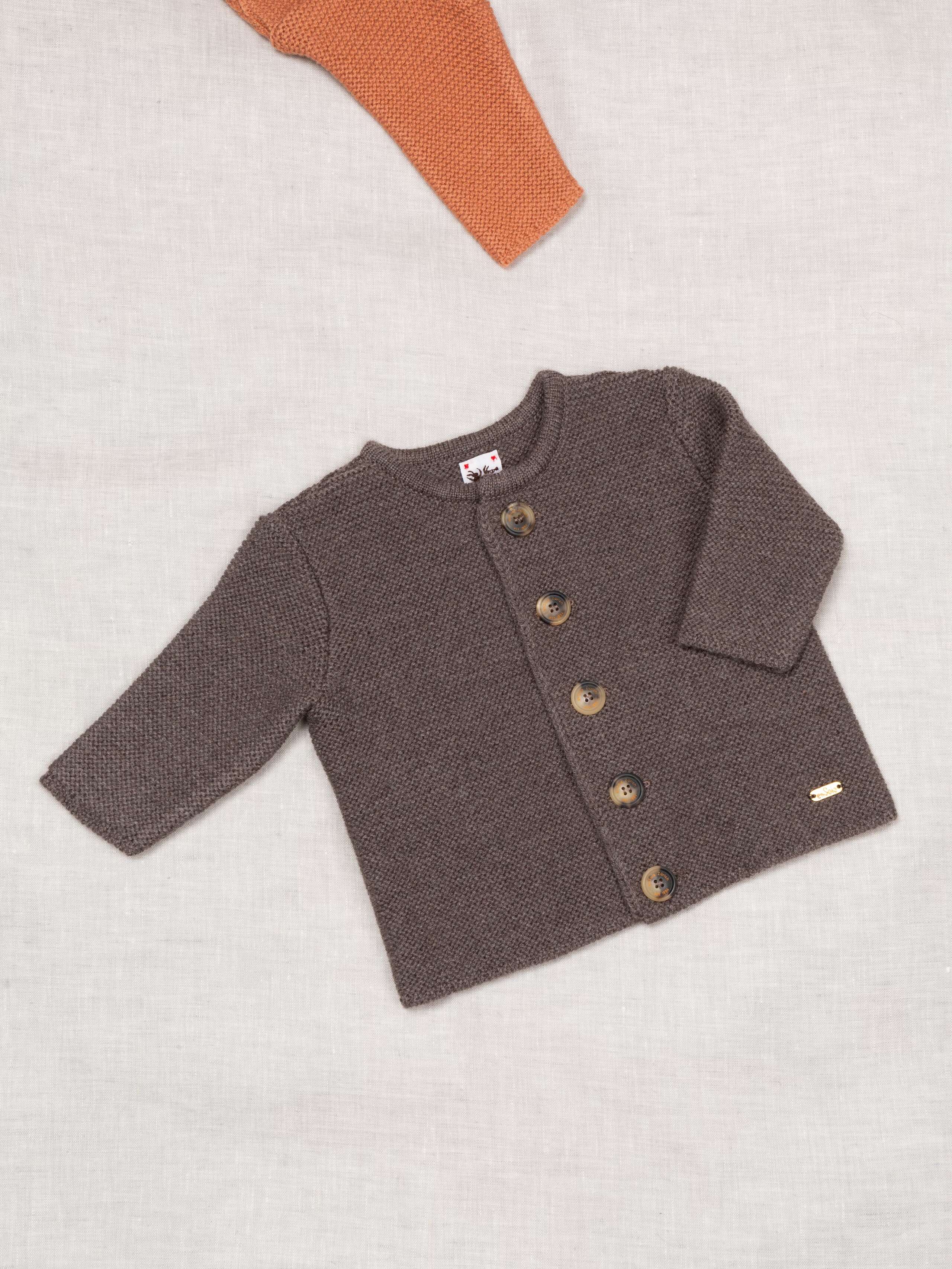 baby cardigan knitted