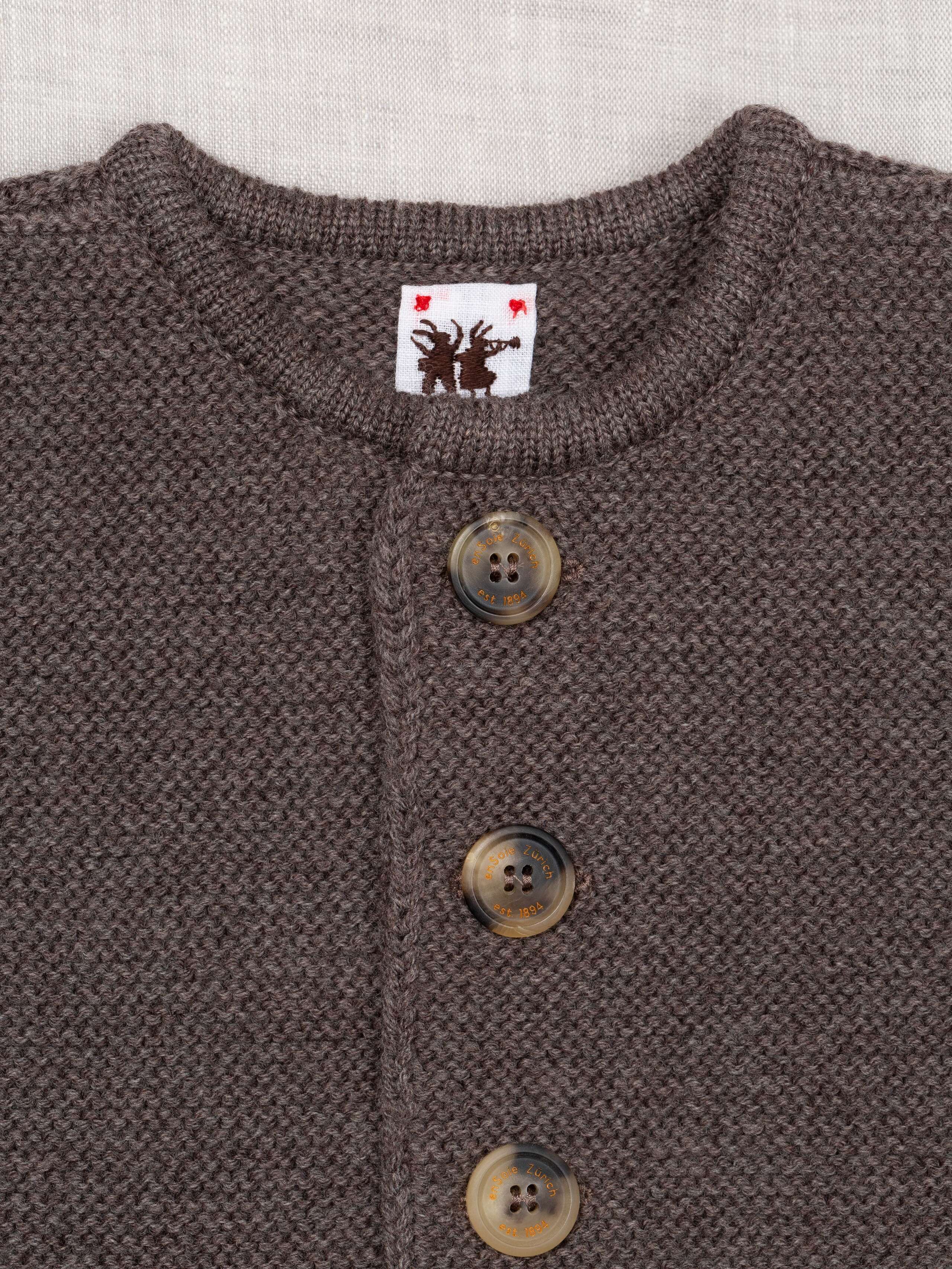baby cardigan knitted