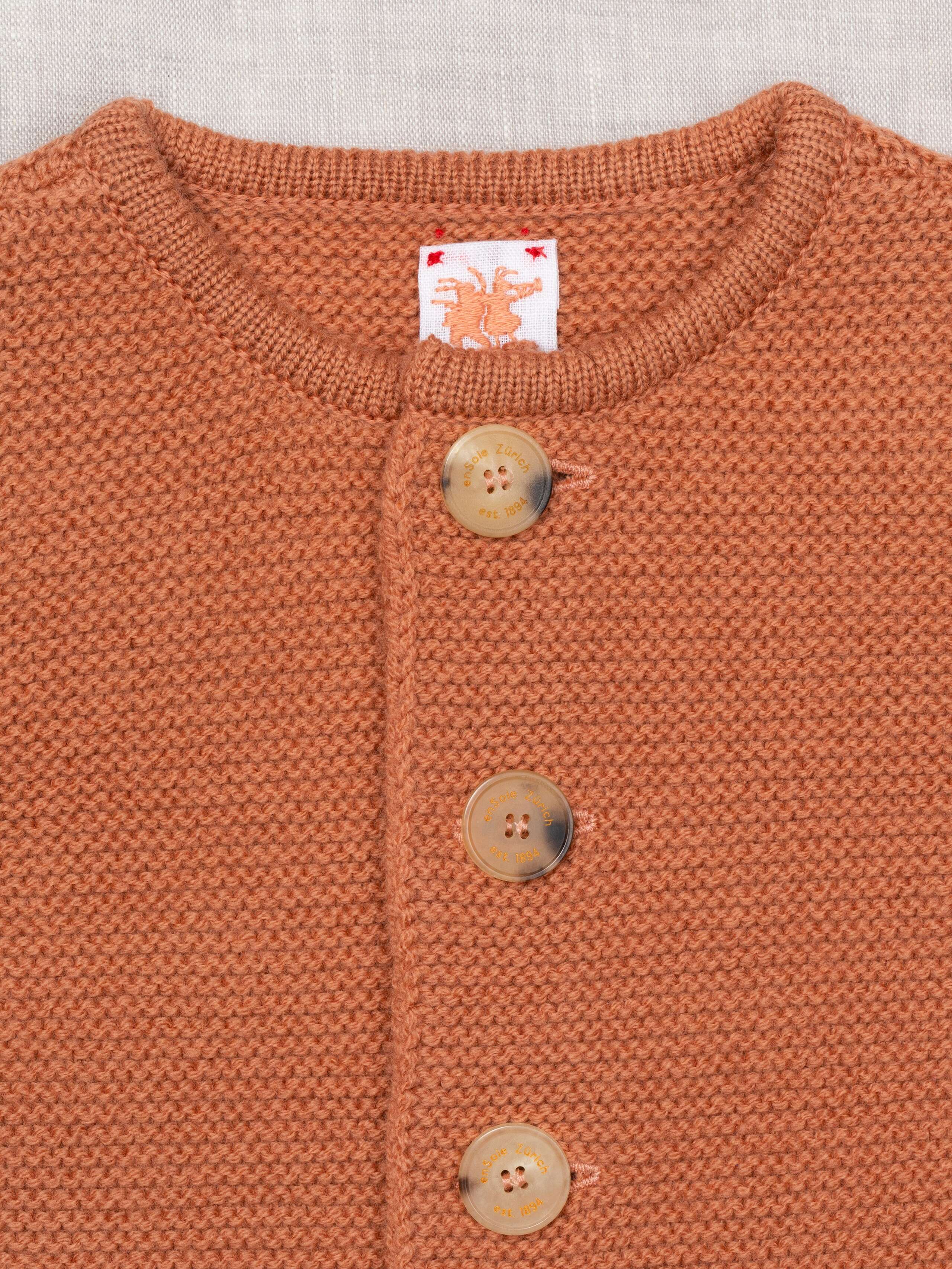 baby cardigan knitted