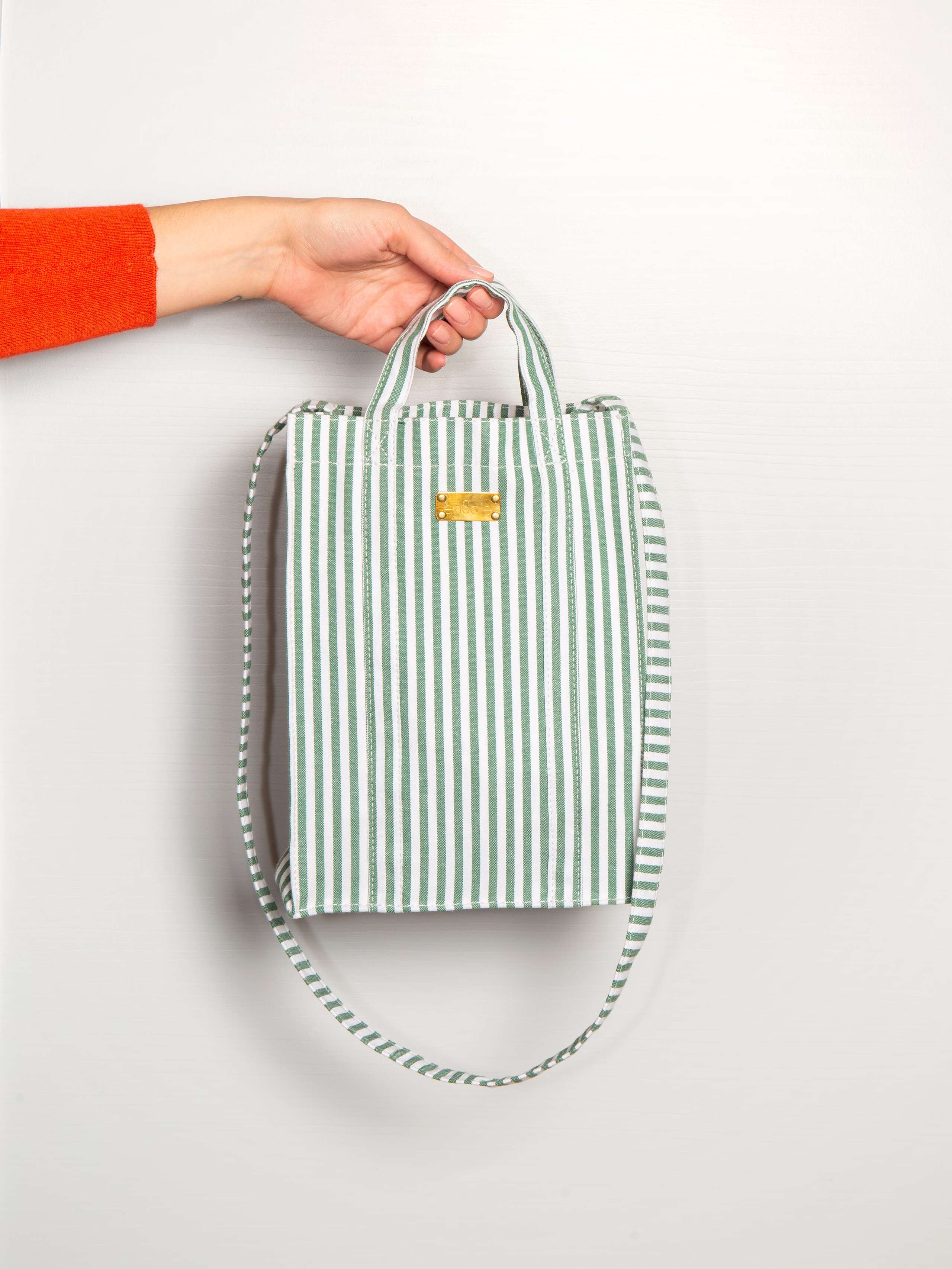 Cabas bag striped