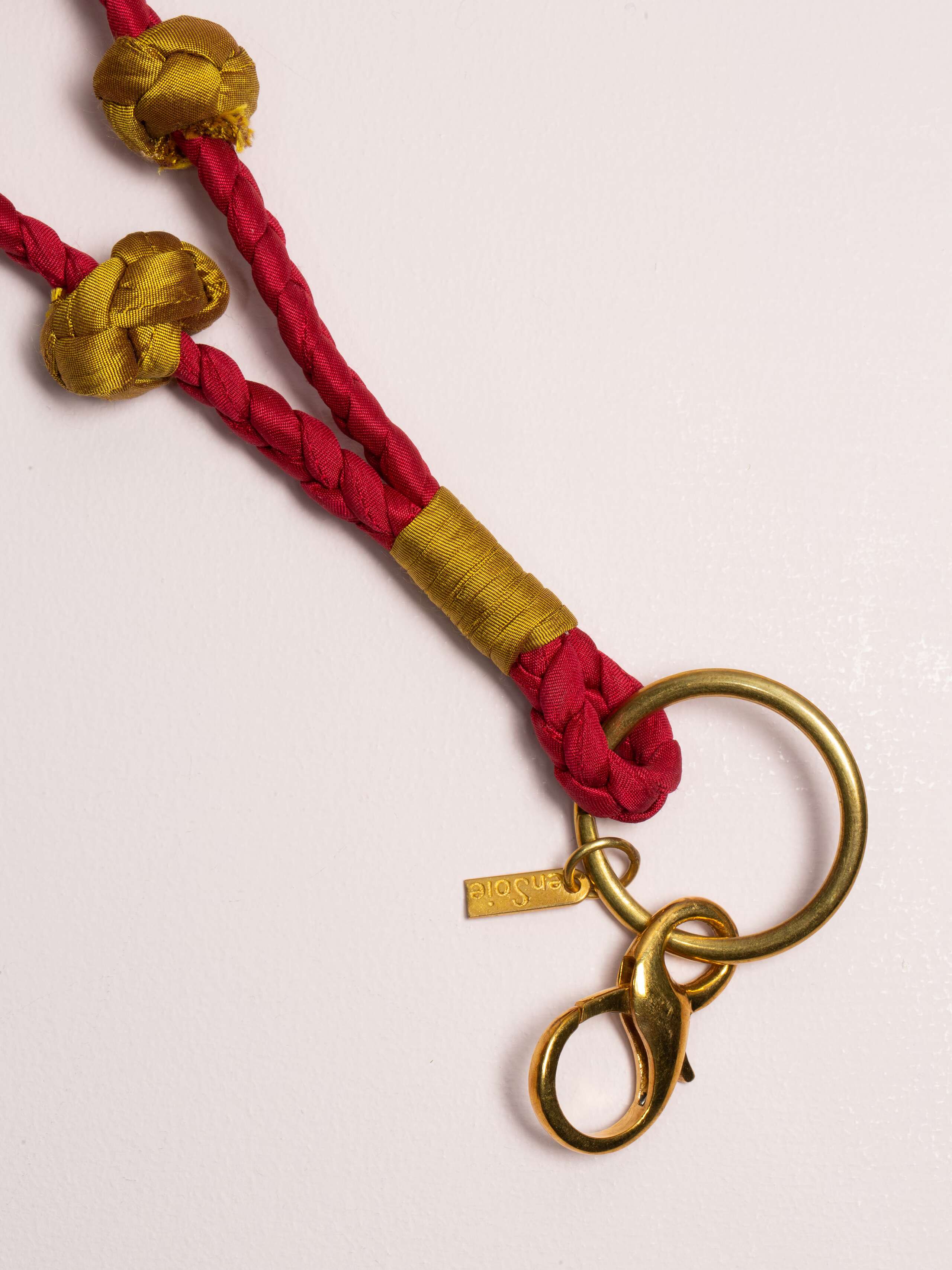 Keychain braided