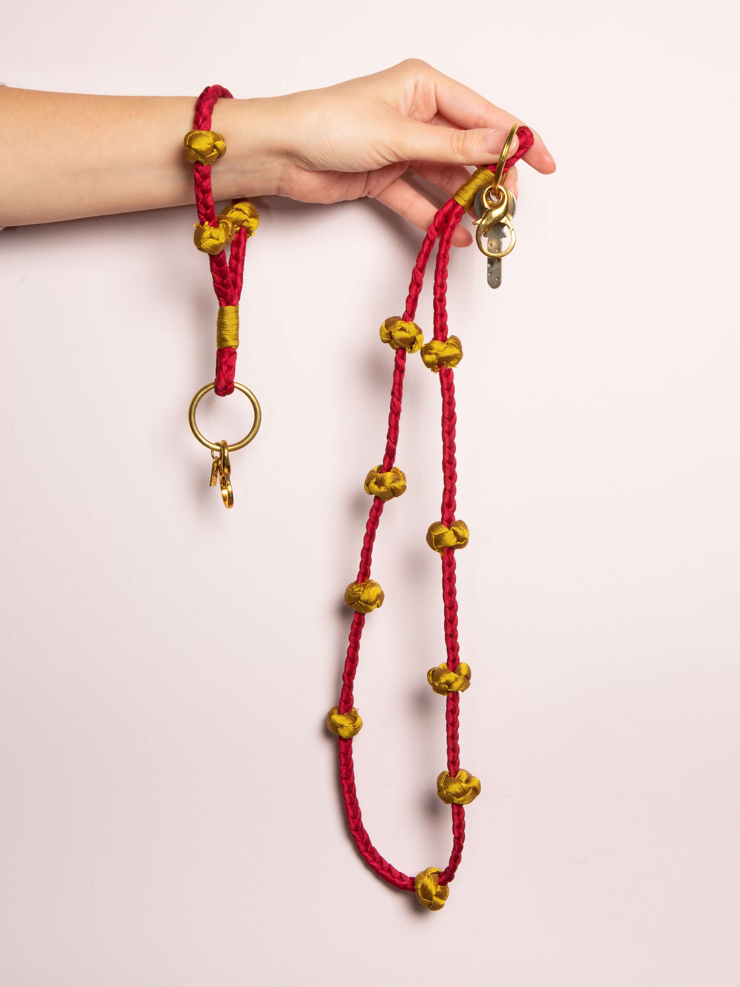 Keychain braided