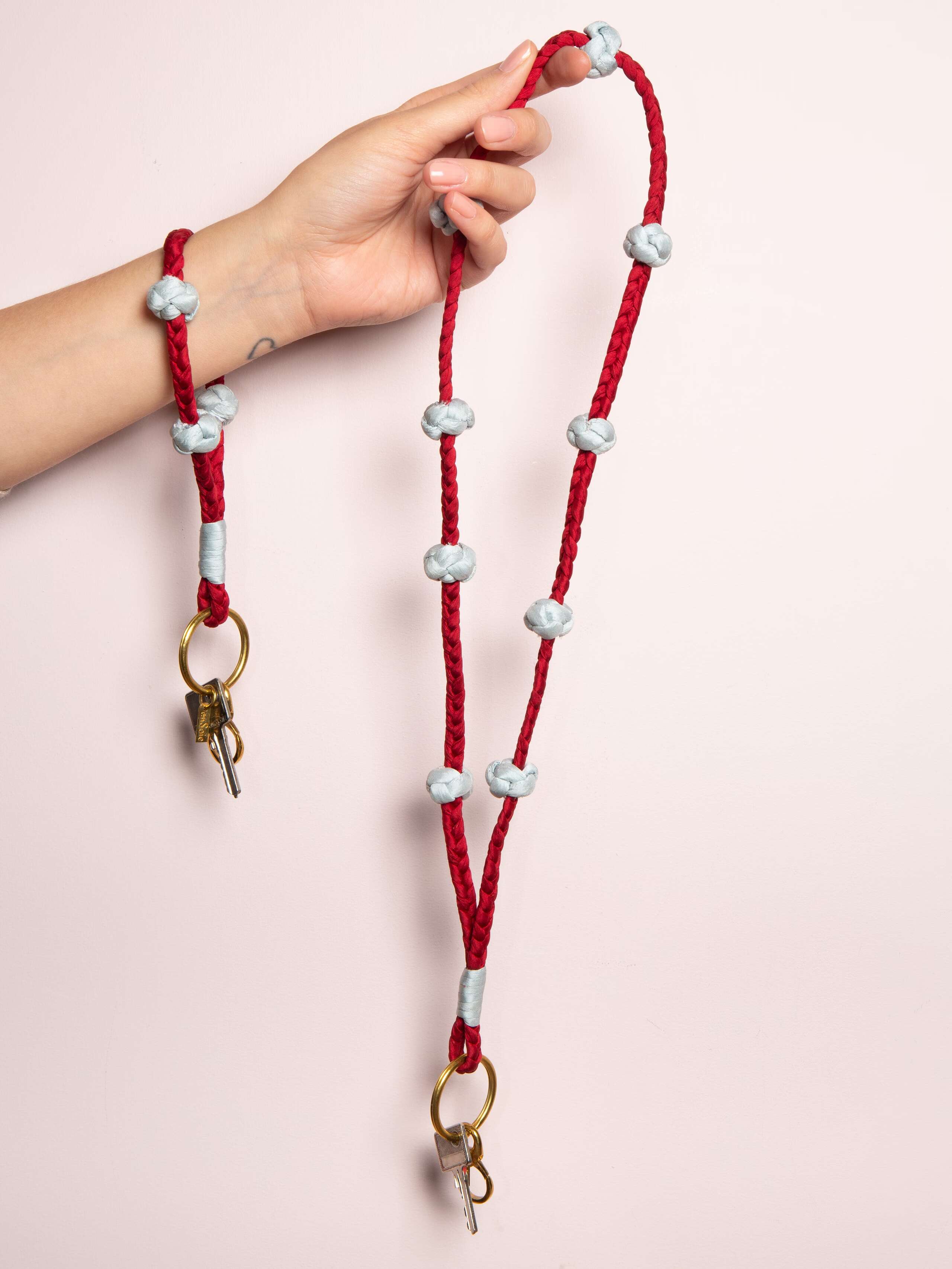 Keychain braided