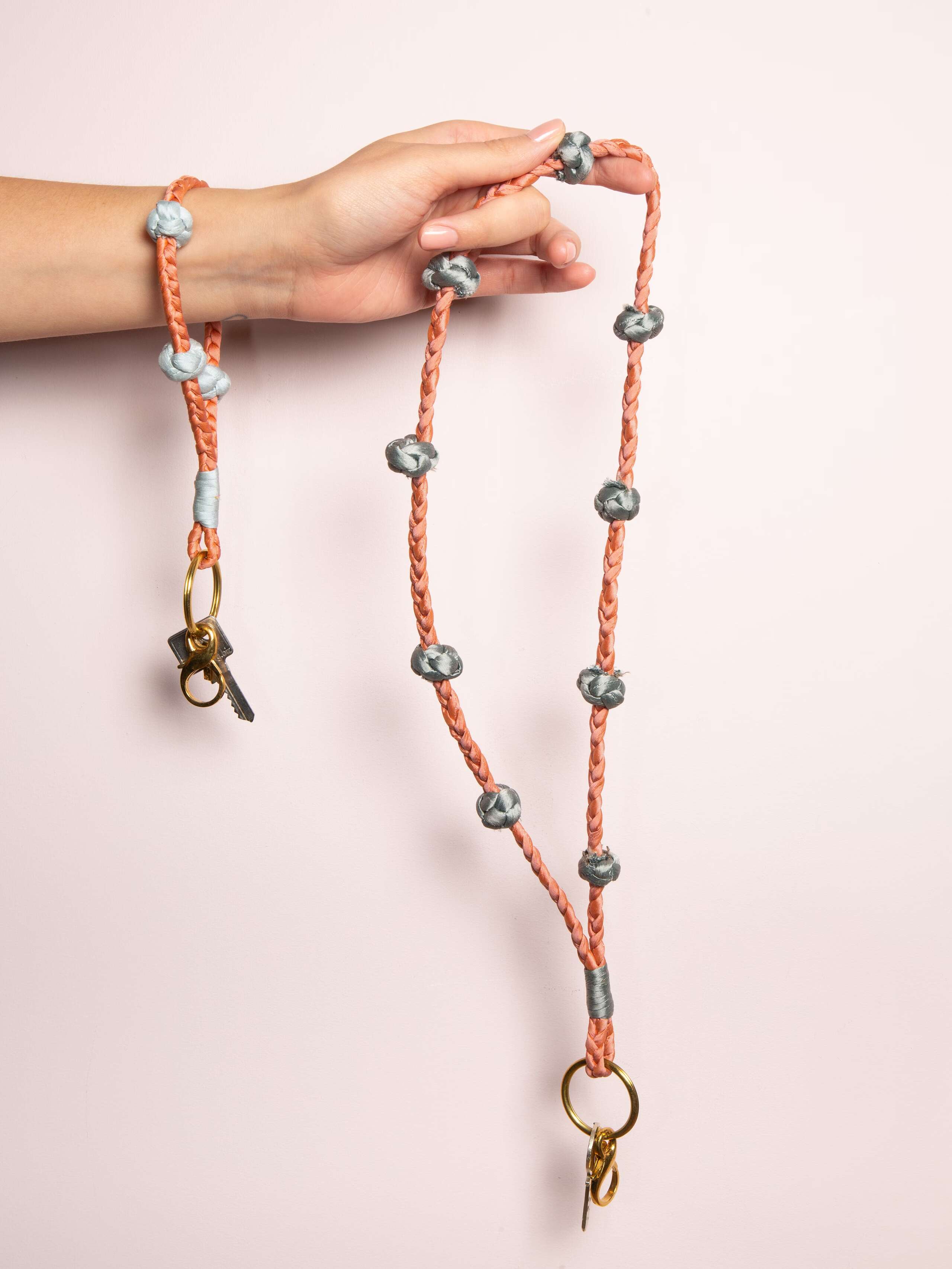 Keychain braided