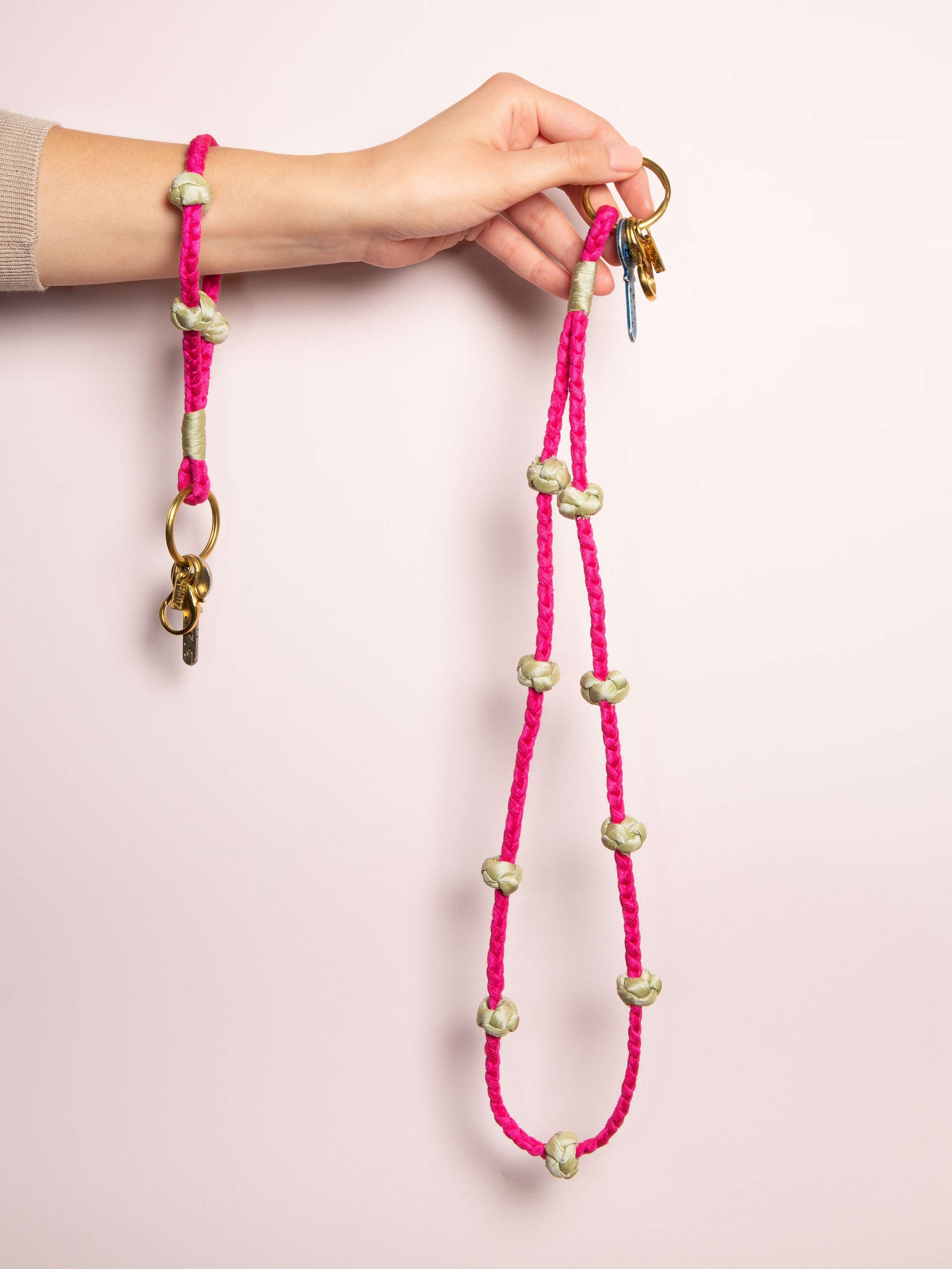 Keychain braided