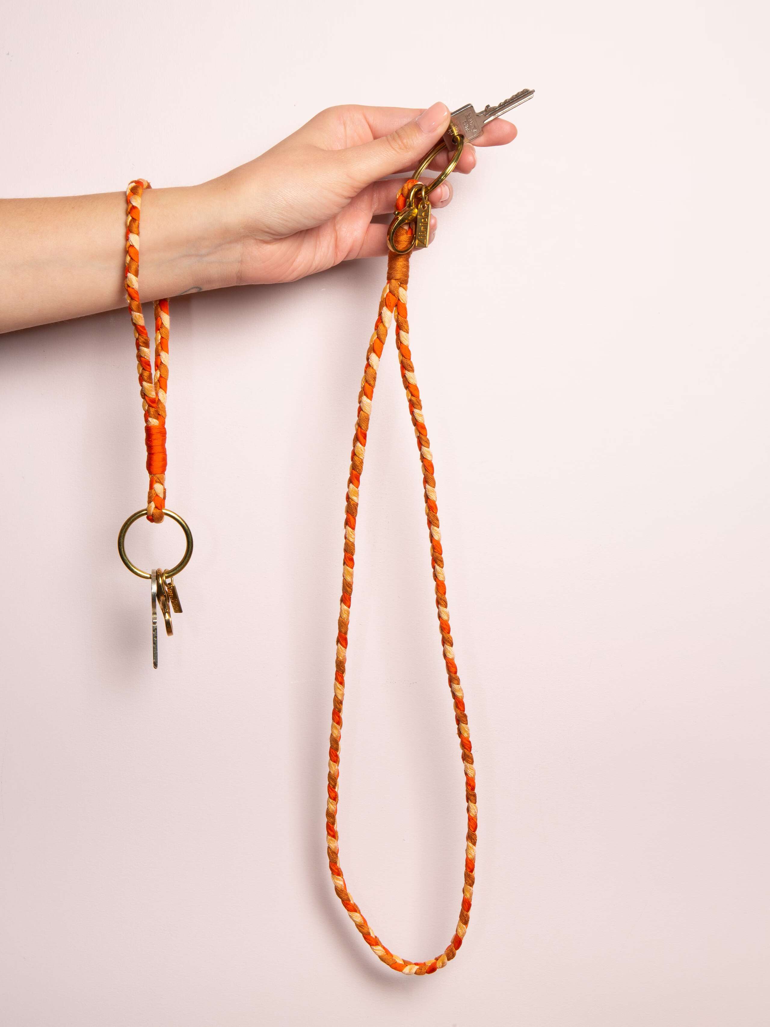 Keychain braided