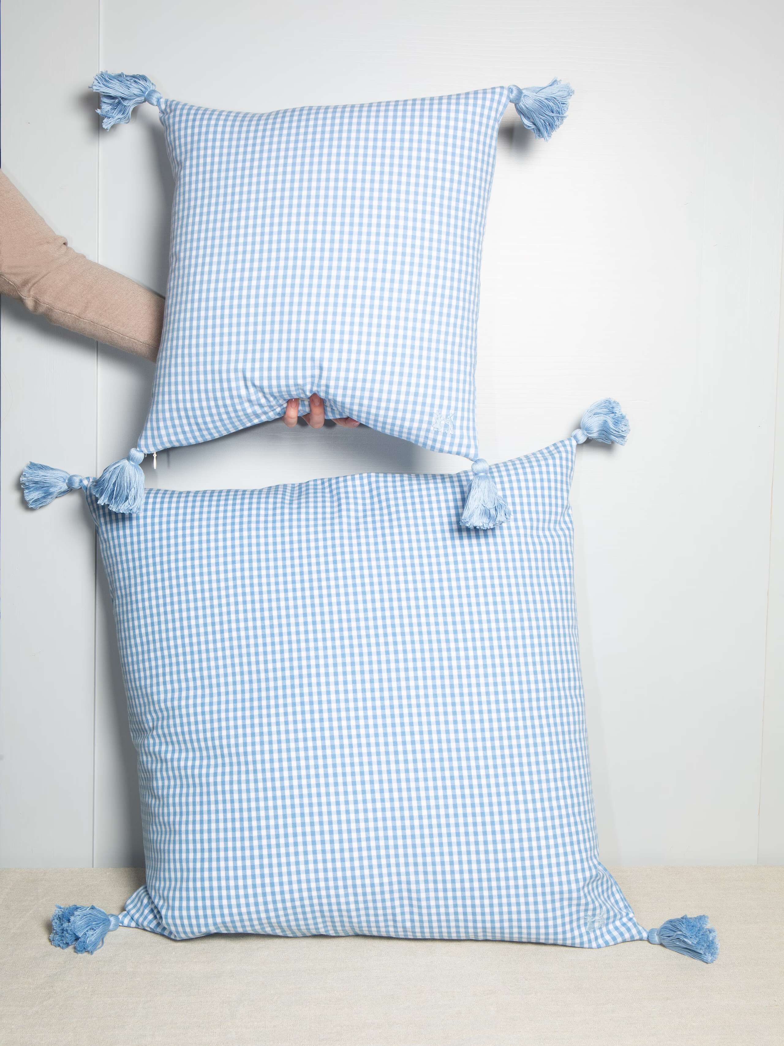 Vichy pillow