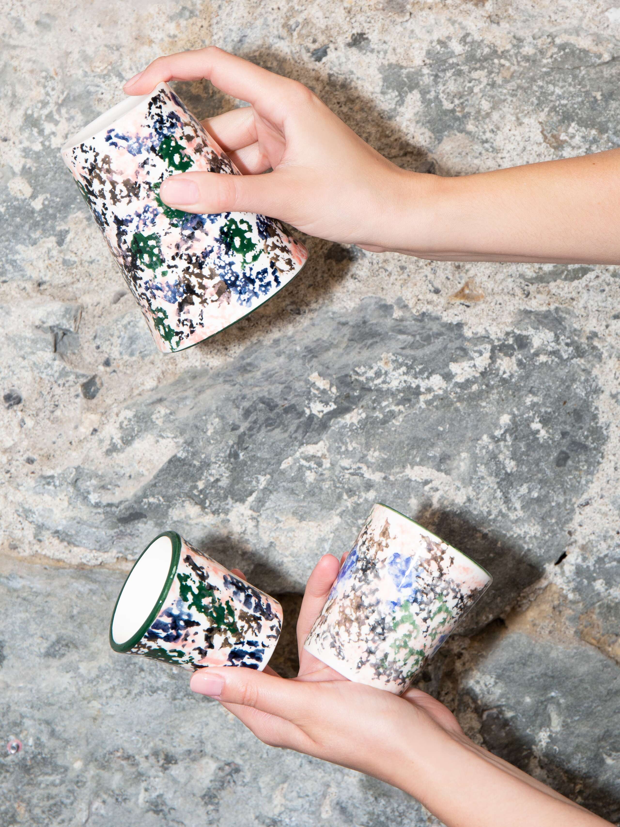 Natural print multi-color collection