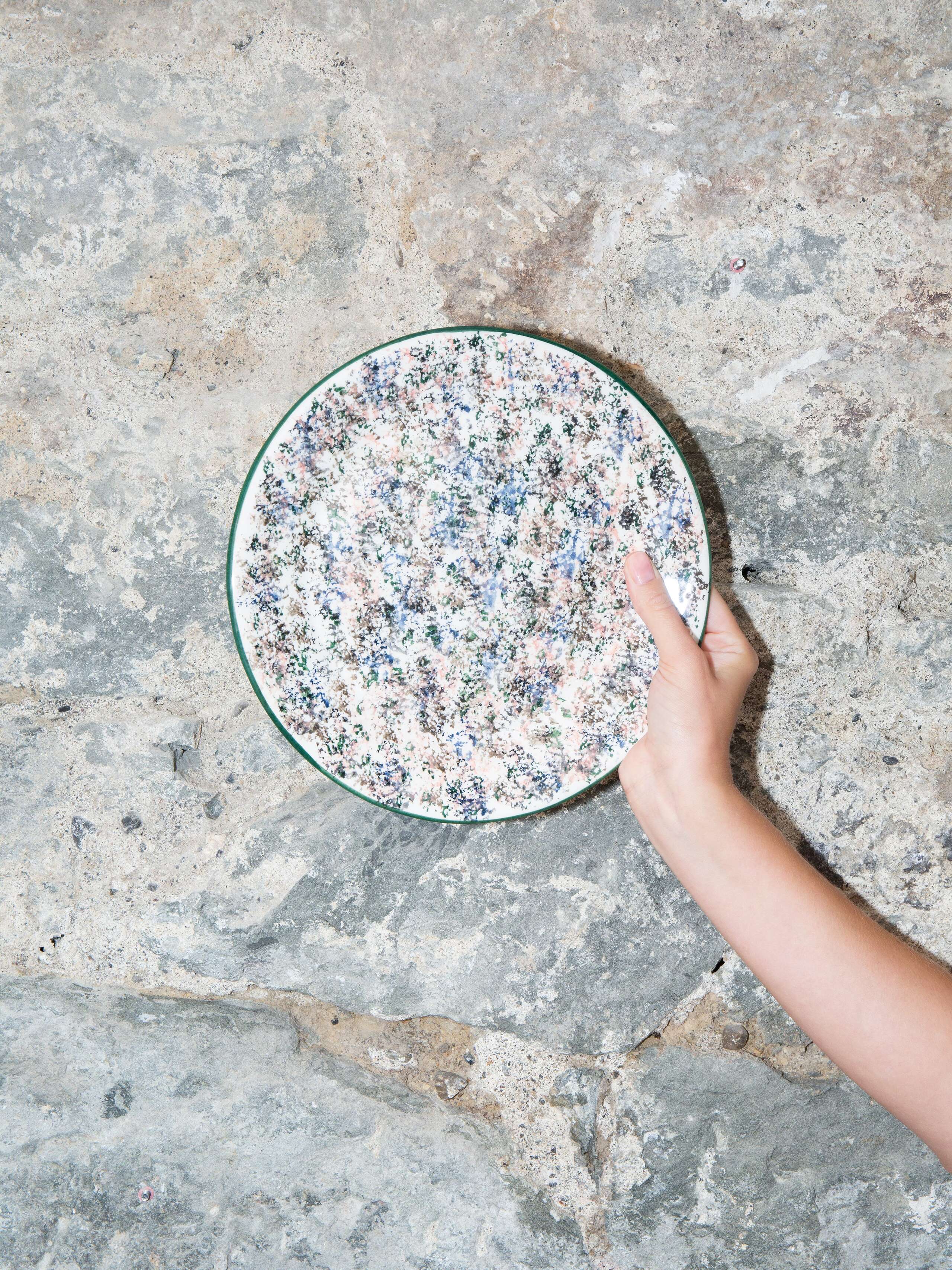 Natural print multi-color collection
