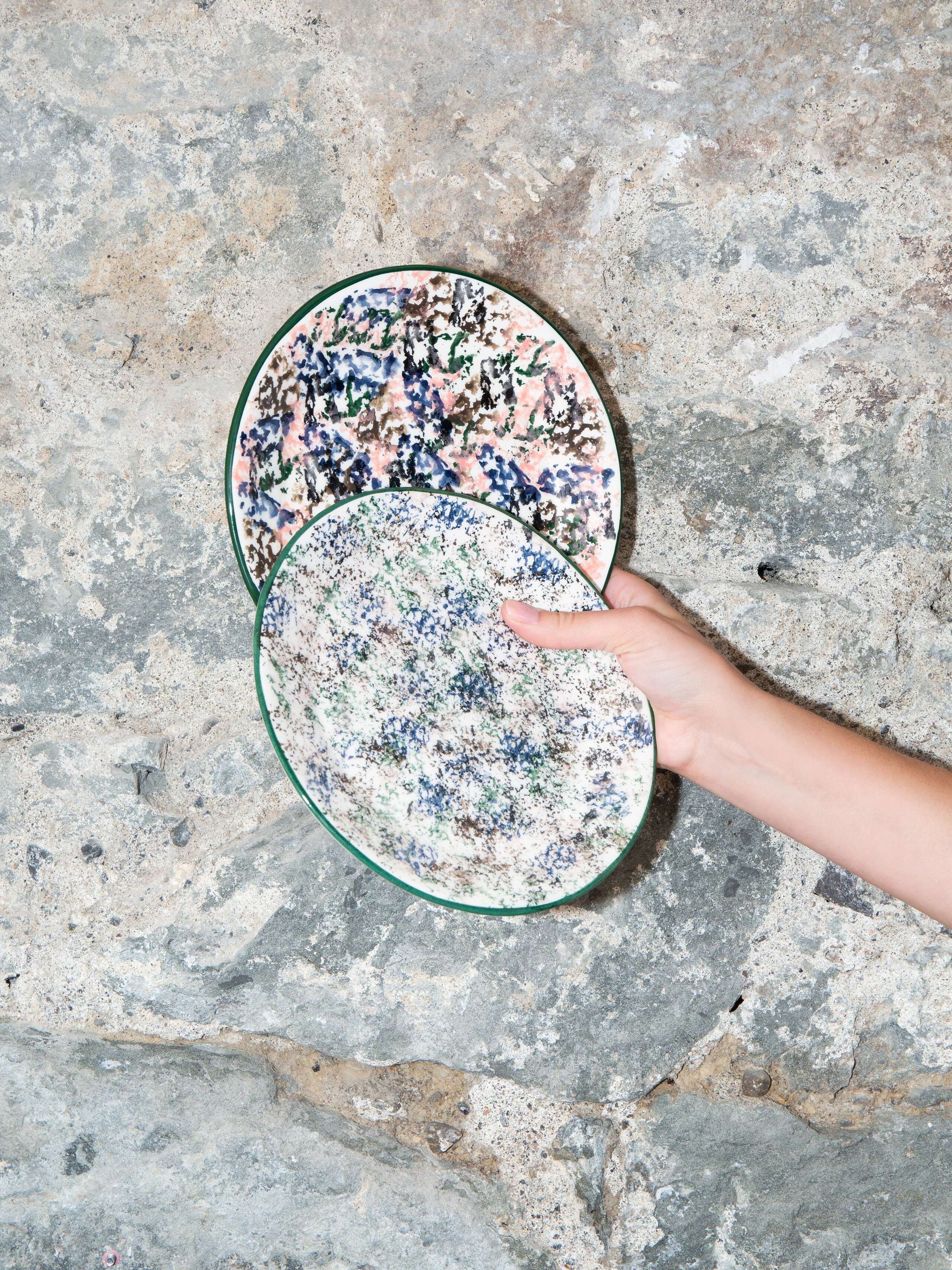 Natural print multi-color collection