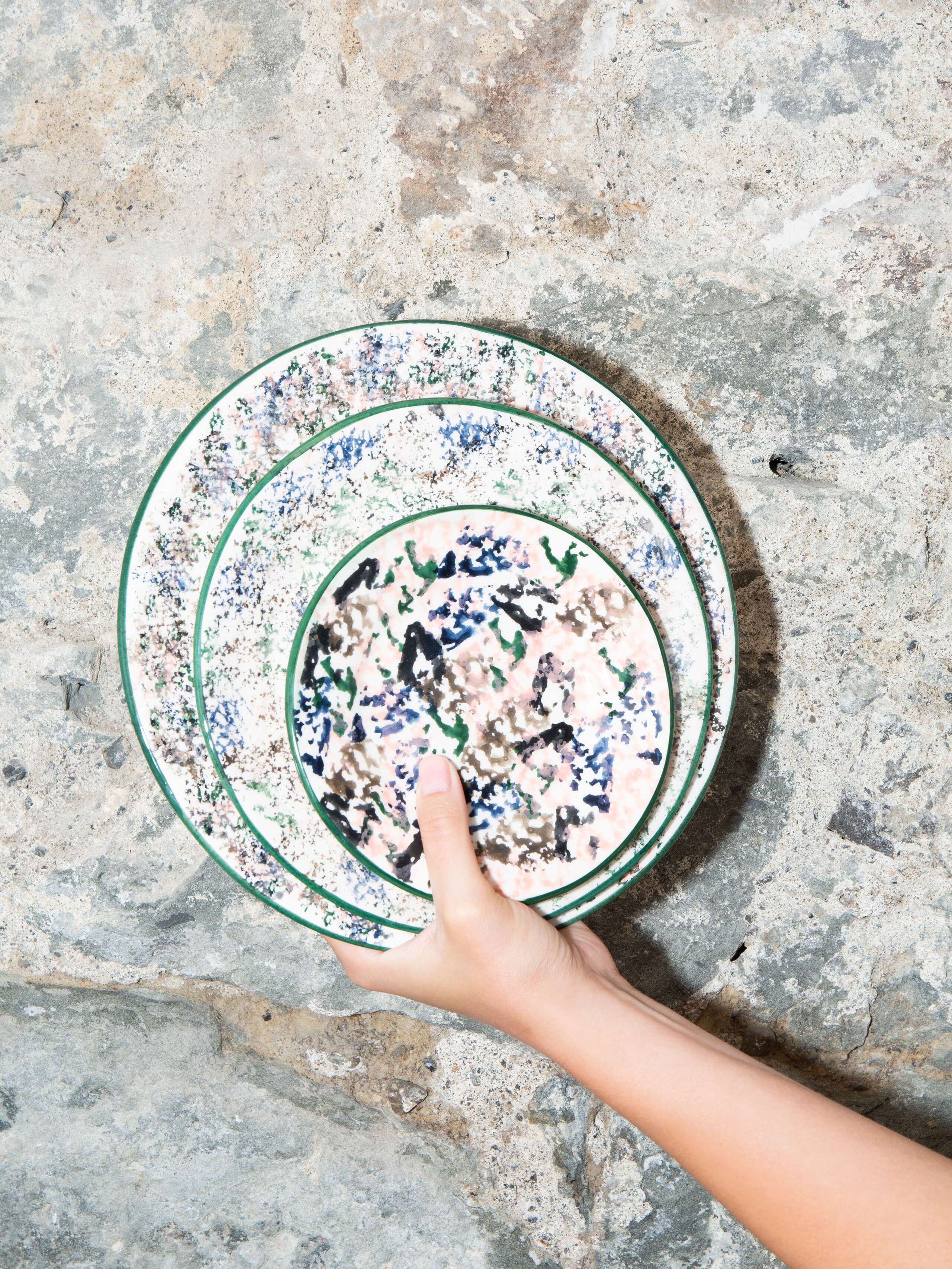 Natural print multi-color collection