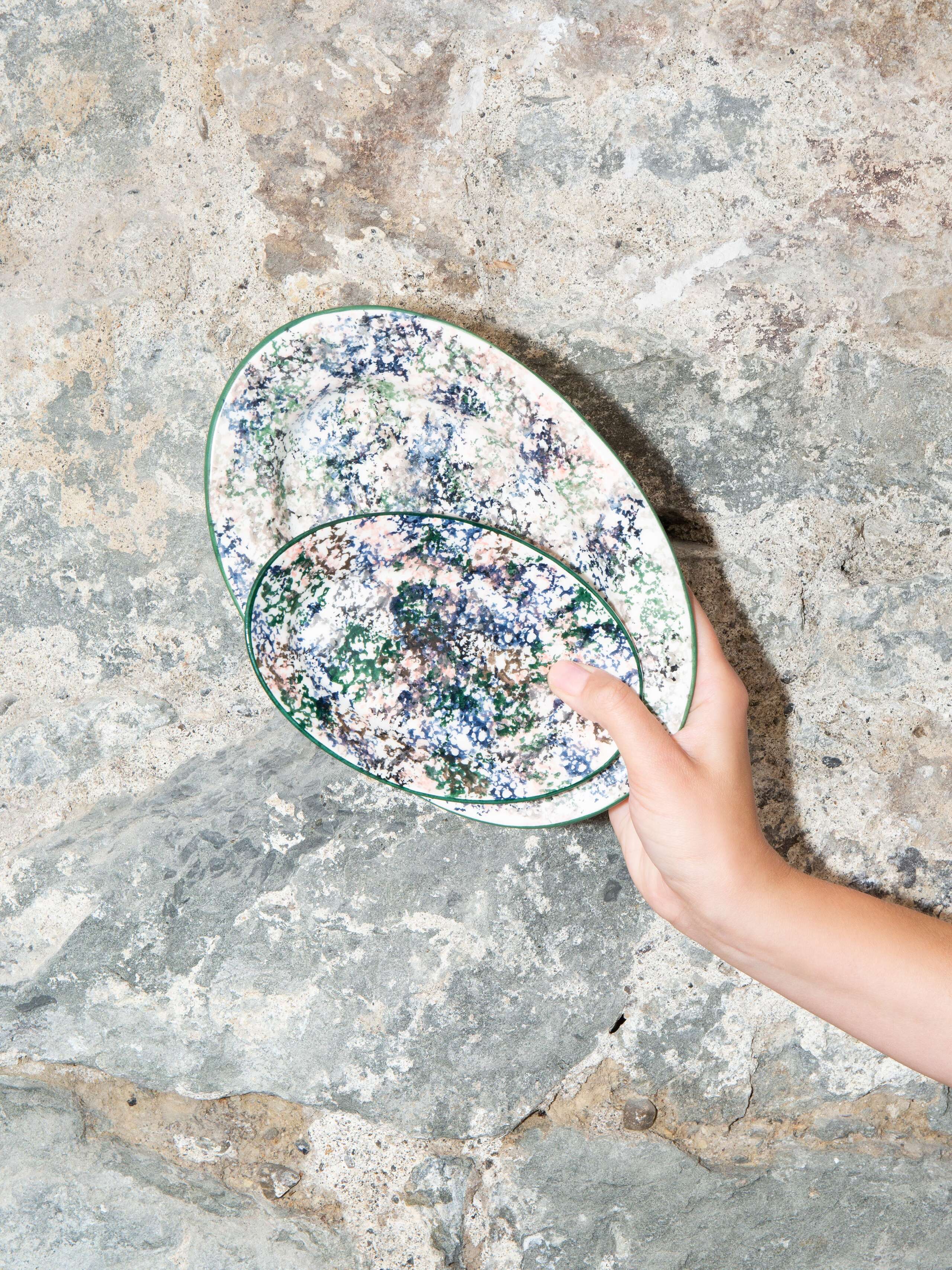 Natural print multi-color collection