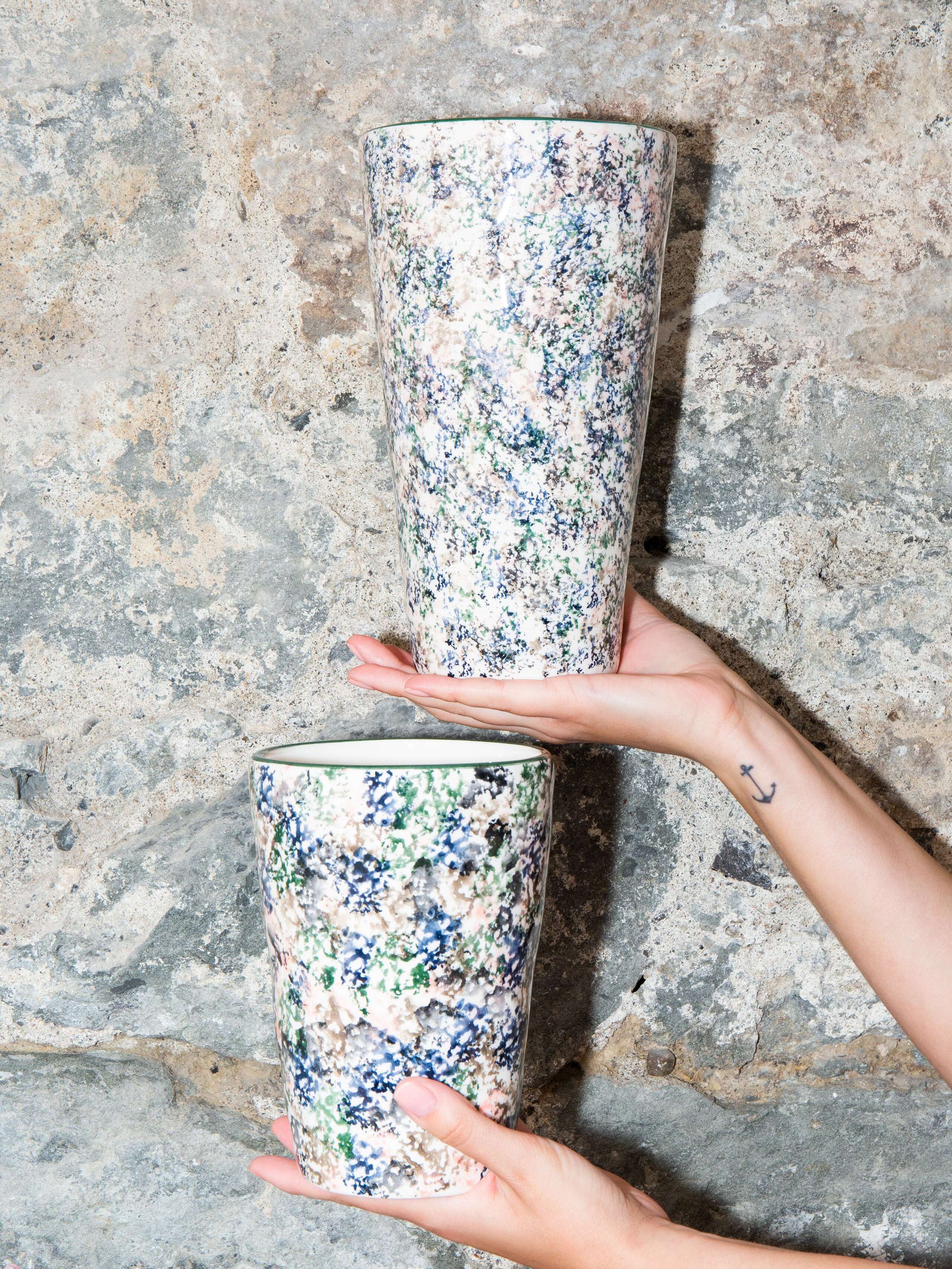 Natural print multi-color collection