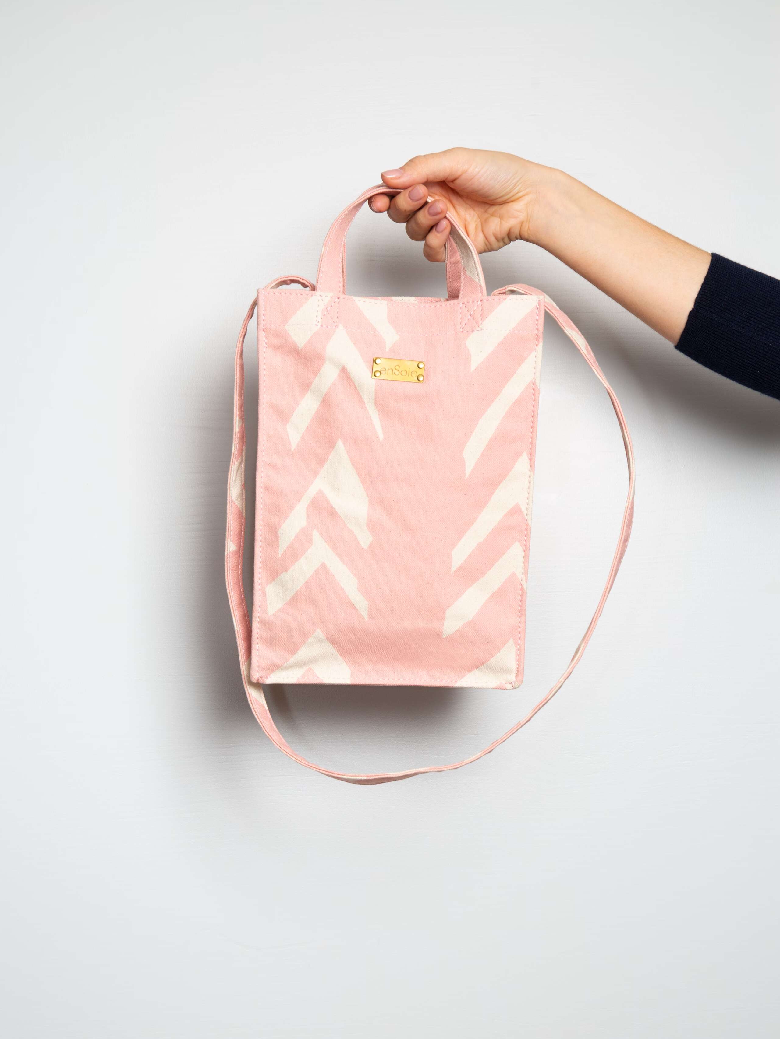 fishbone cabas bag