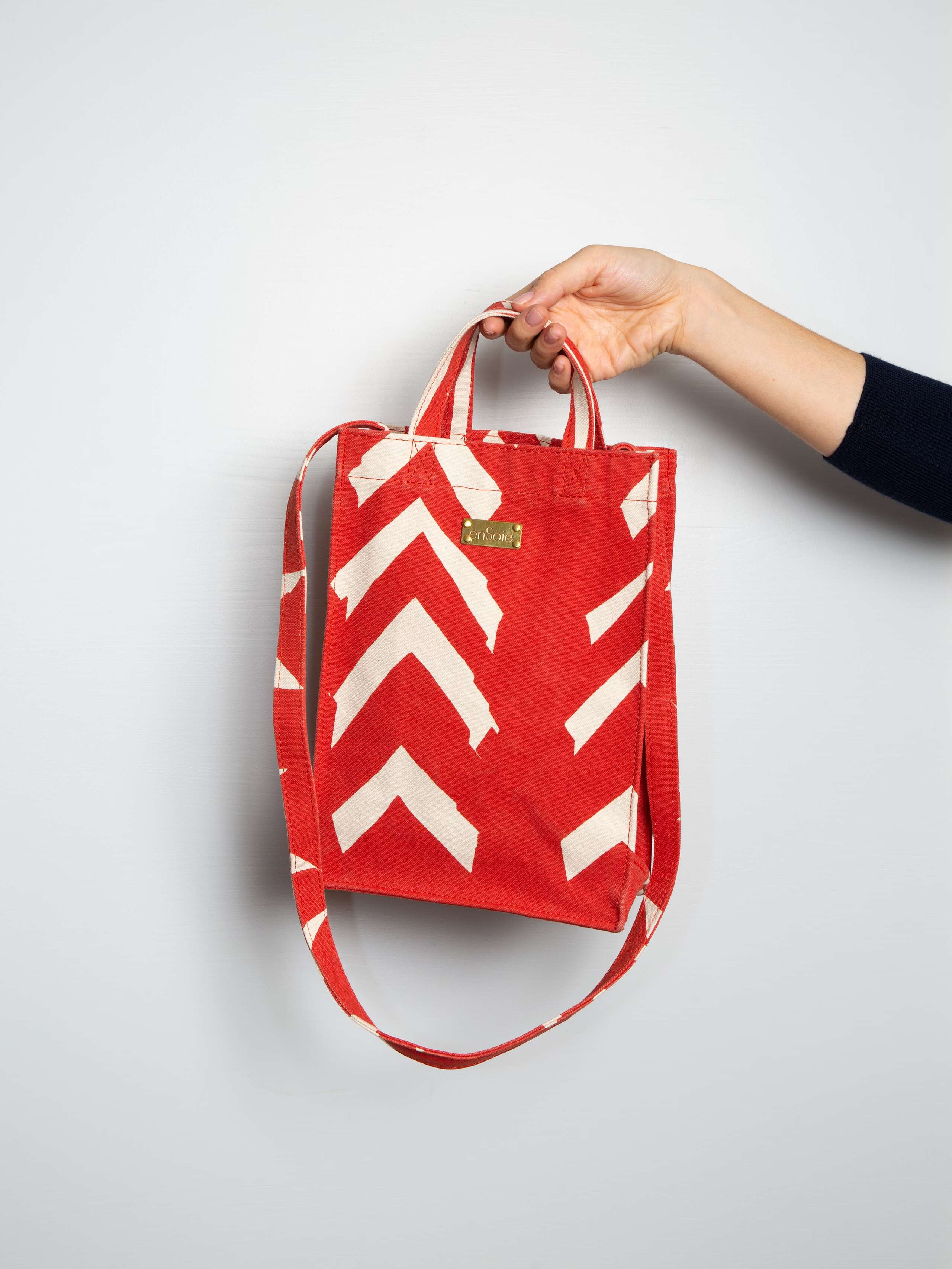 fishbone cabas bag
