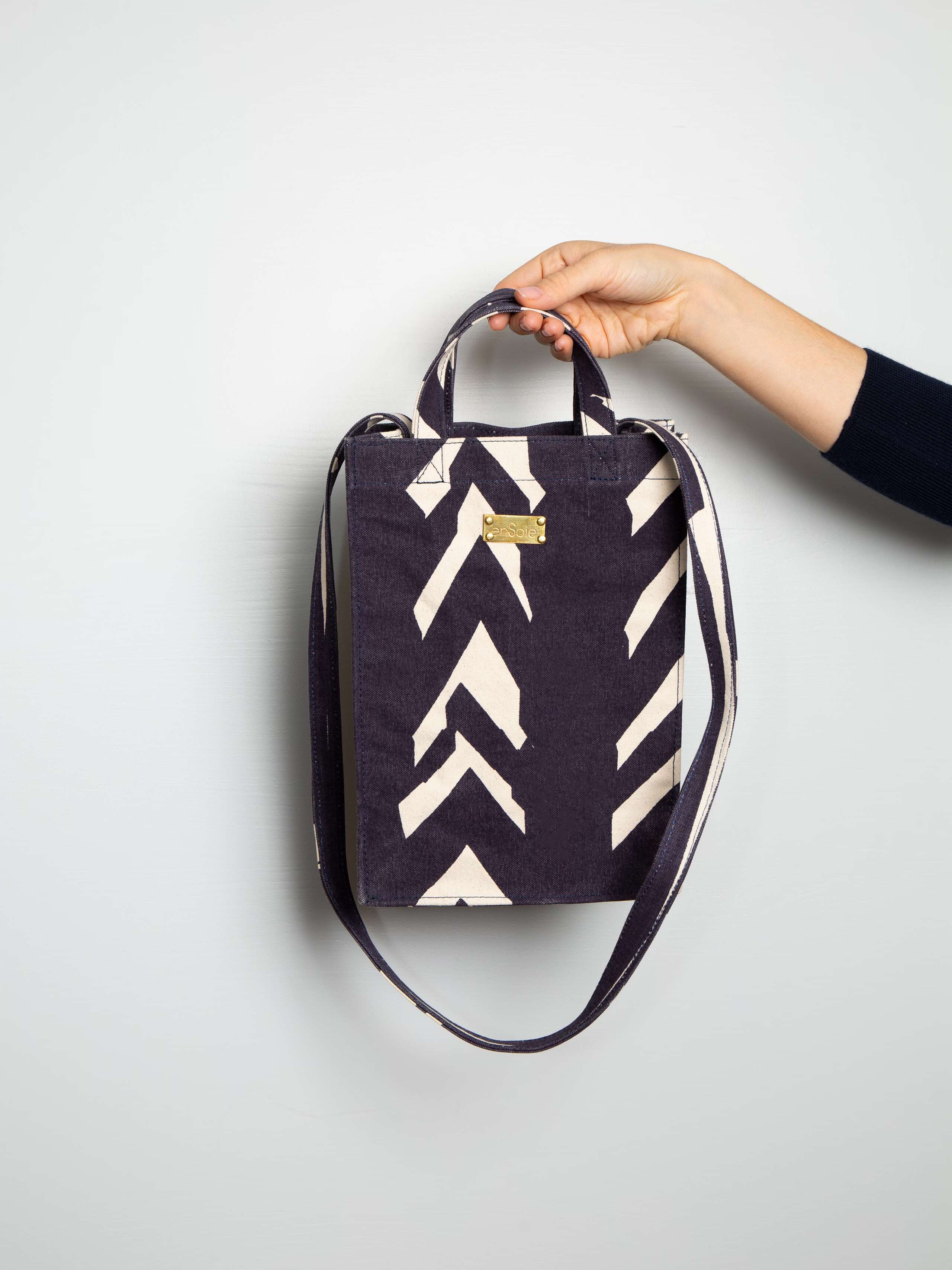 fishbone cabas bag