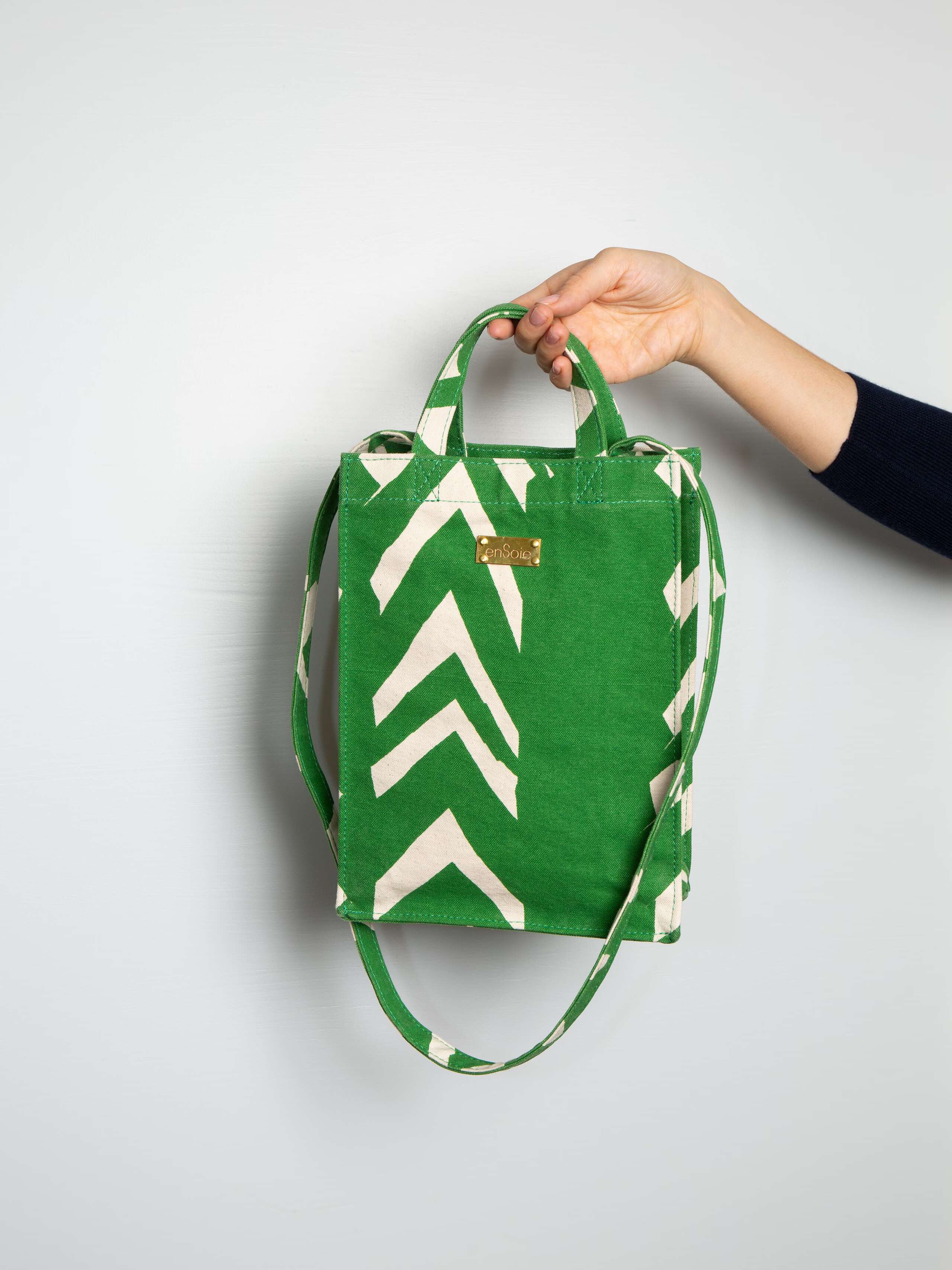 fishbone cabas bag