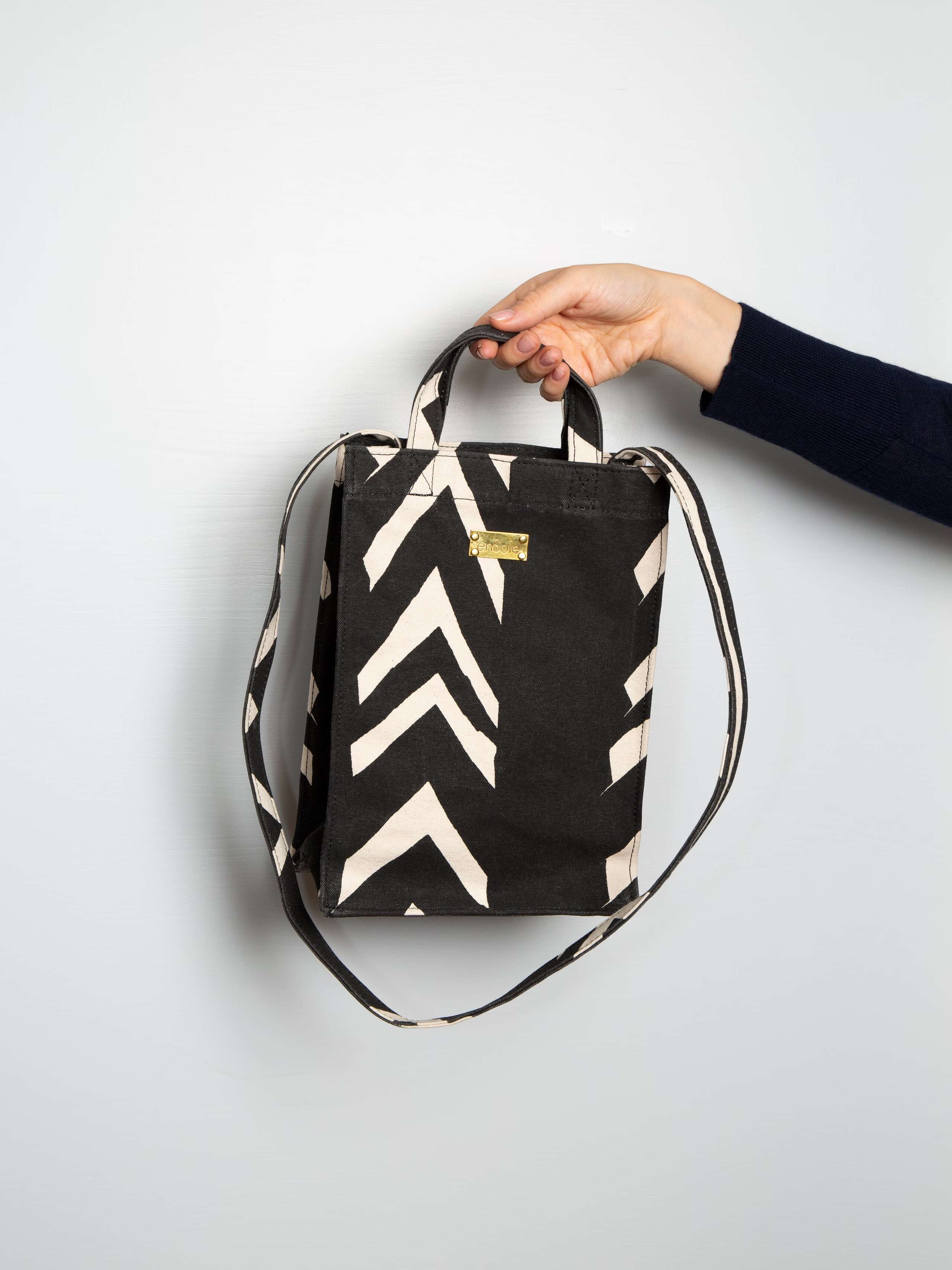 fishbone cabas bag