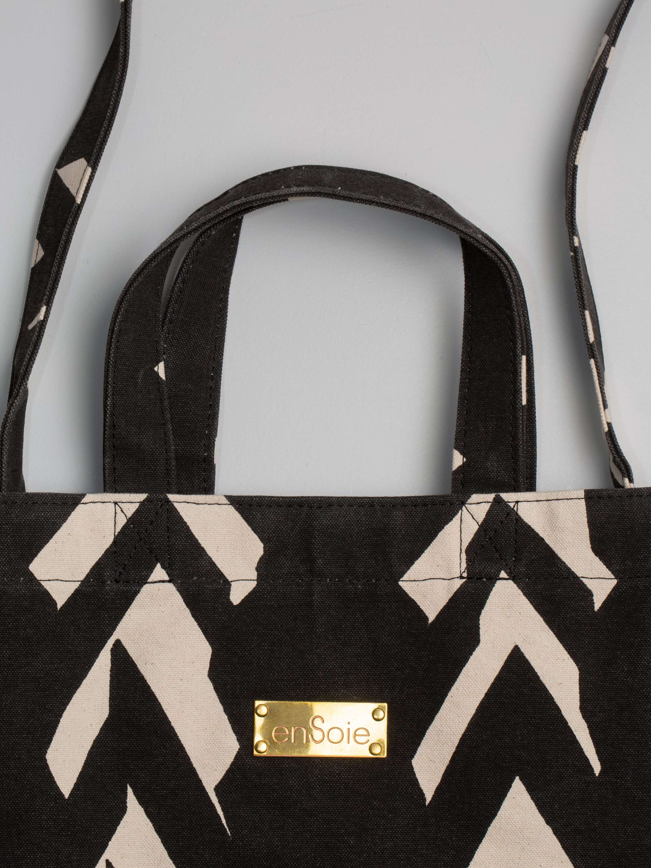 fishbone cabas bag