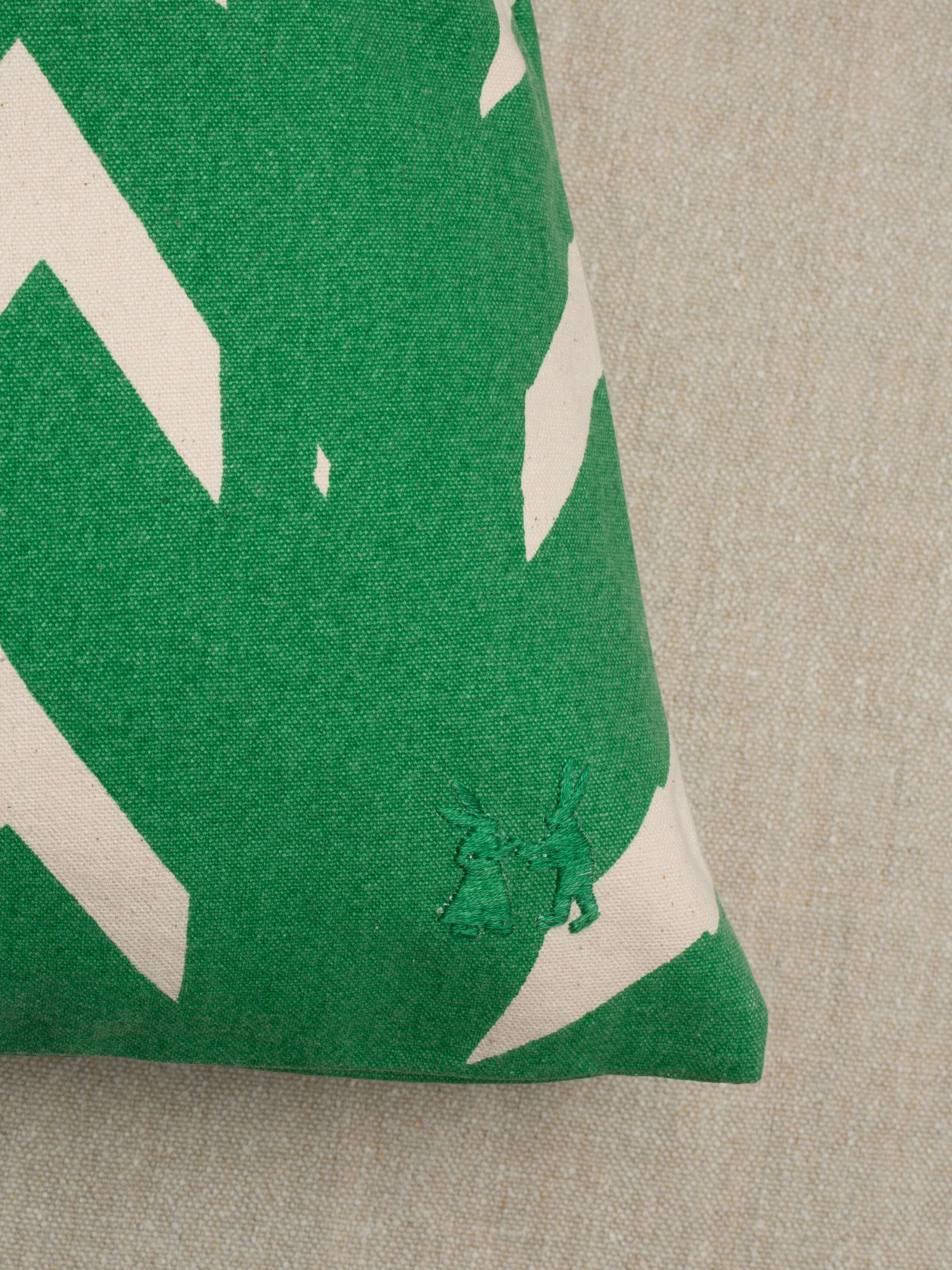 Fishbone pillow cover