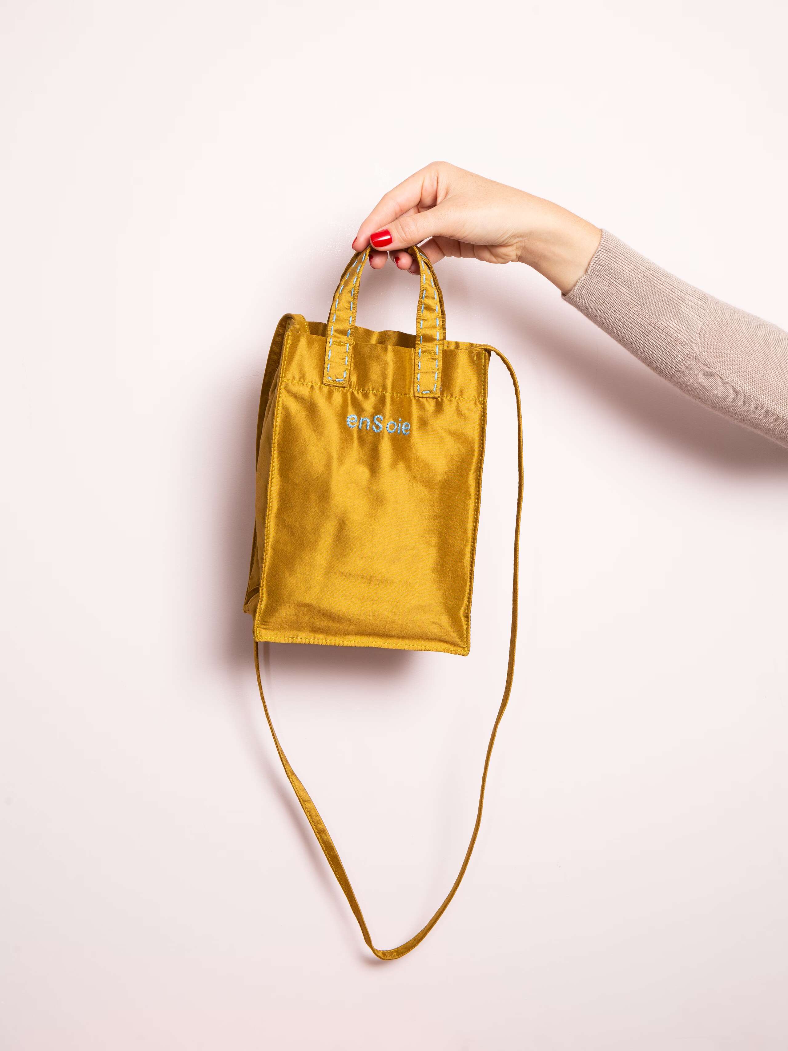 Micro cabas bag