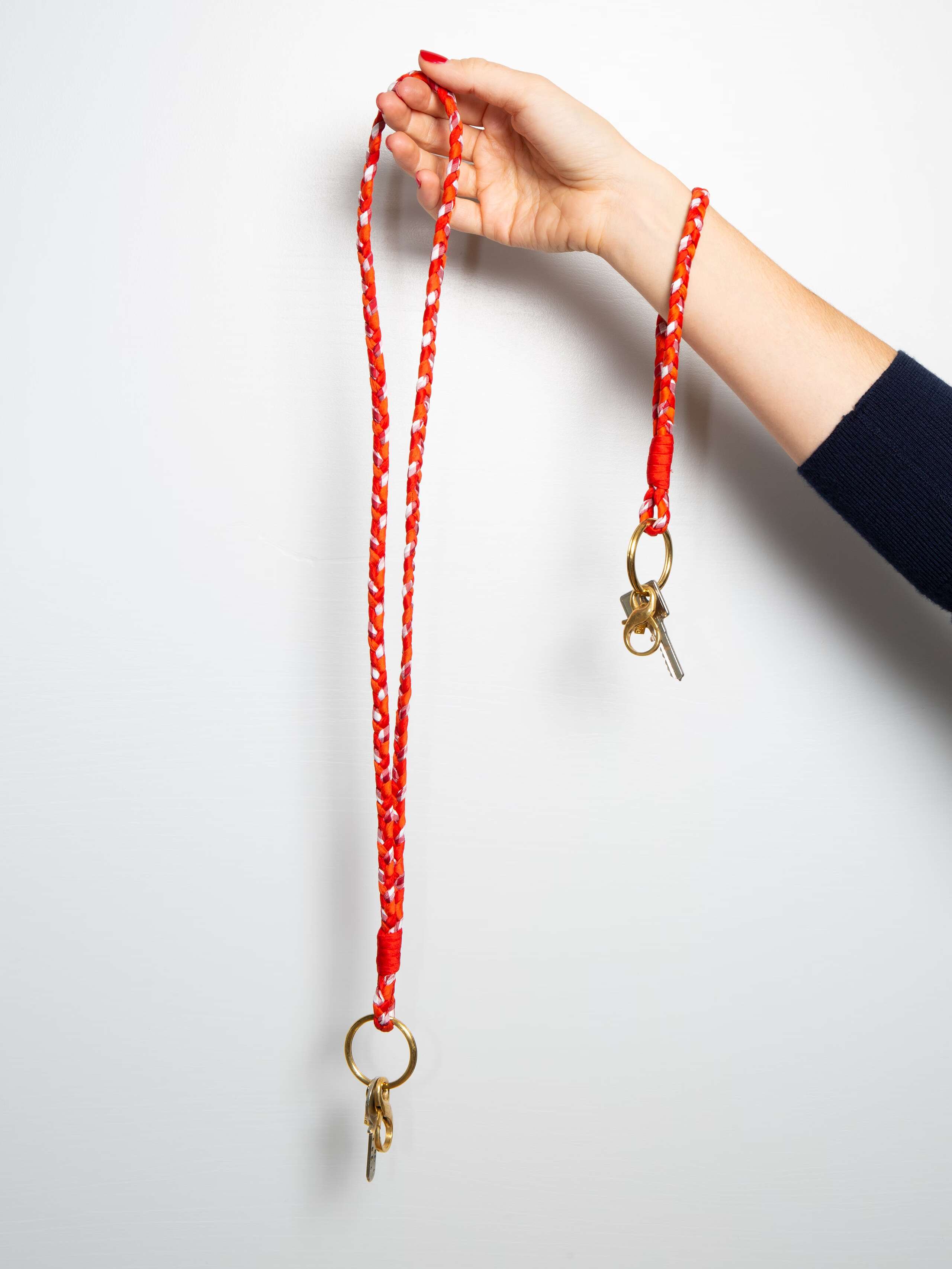 Keychain braided